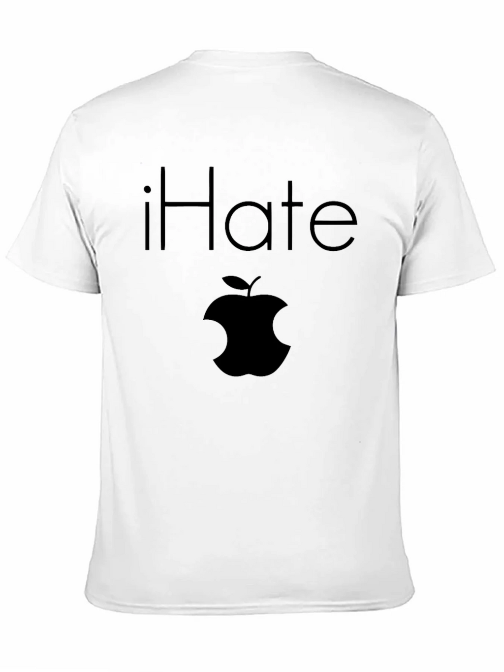 iHate Apple T-Shirt - Black Anti-Fan Tee product image 9