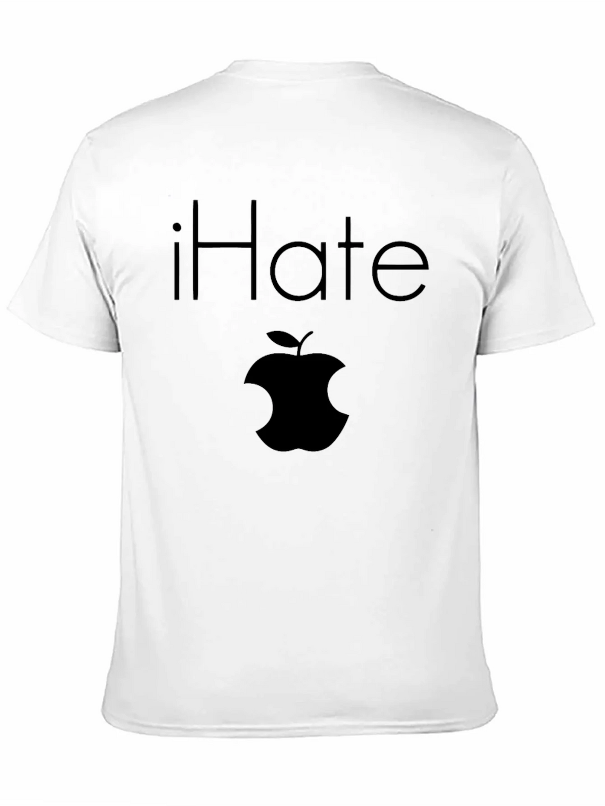 iHate Apple T-Shirt - Black Anti-Fan Tee product image 9