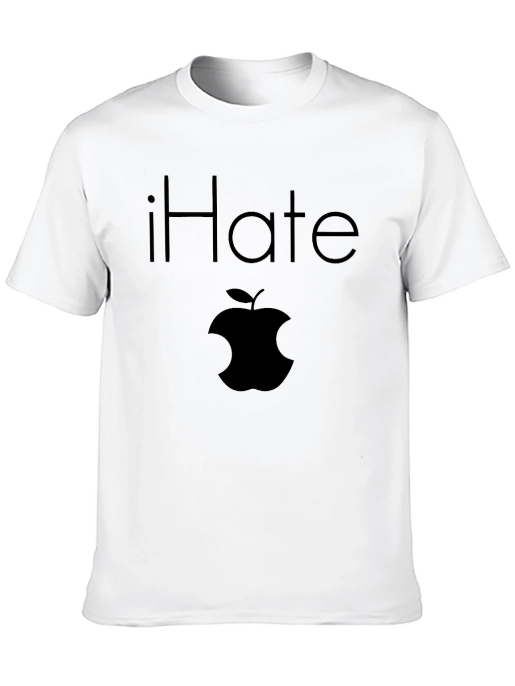 iHate Apple T-Shirt - Black Anti-Fan Tee product image 8