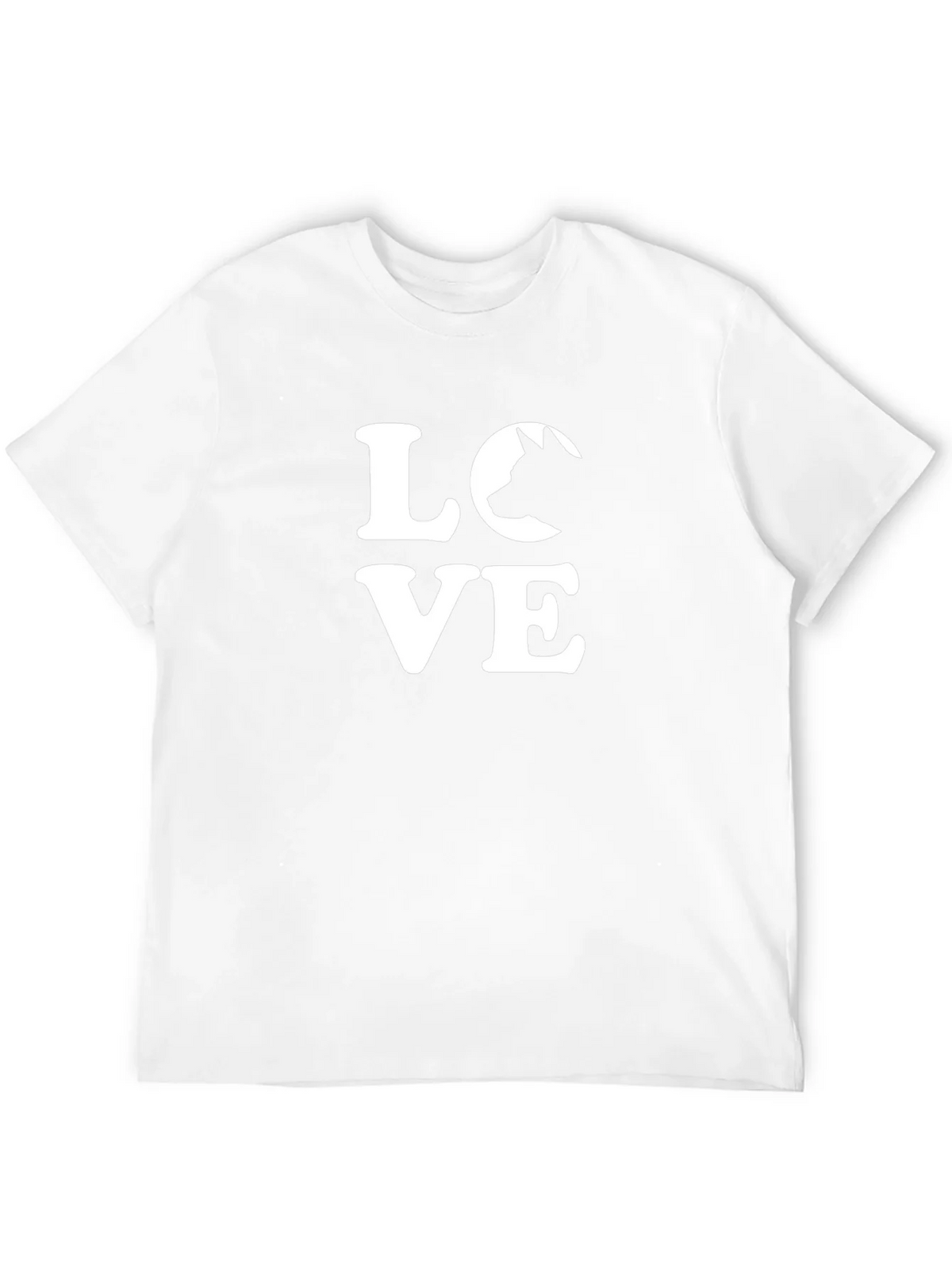Love Dog Graphic Tee - Black Cotton Blend Casual T-Shirt product image 11