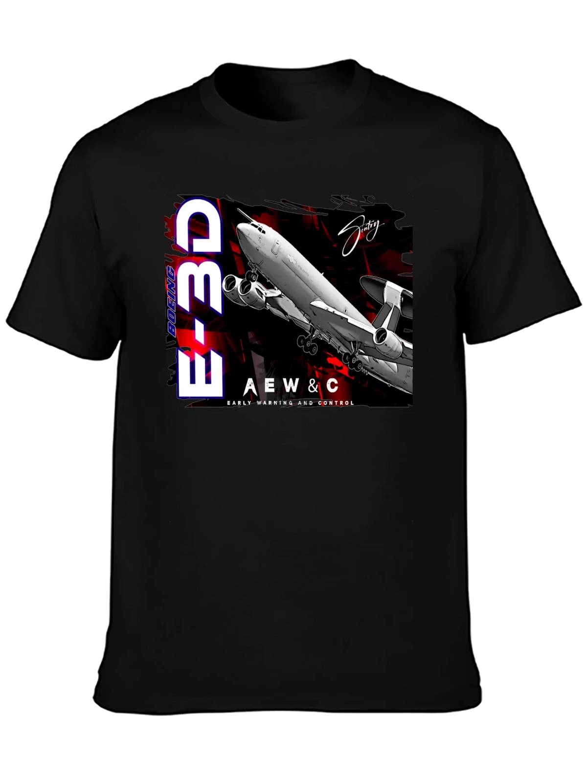 Boeing E-3D AEW&C T-Shirt - Early Warning & Control product image 3