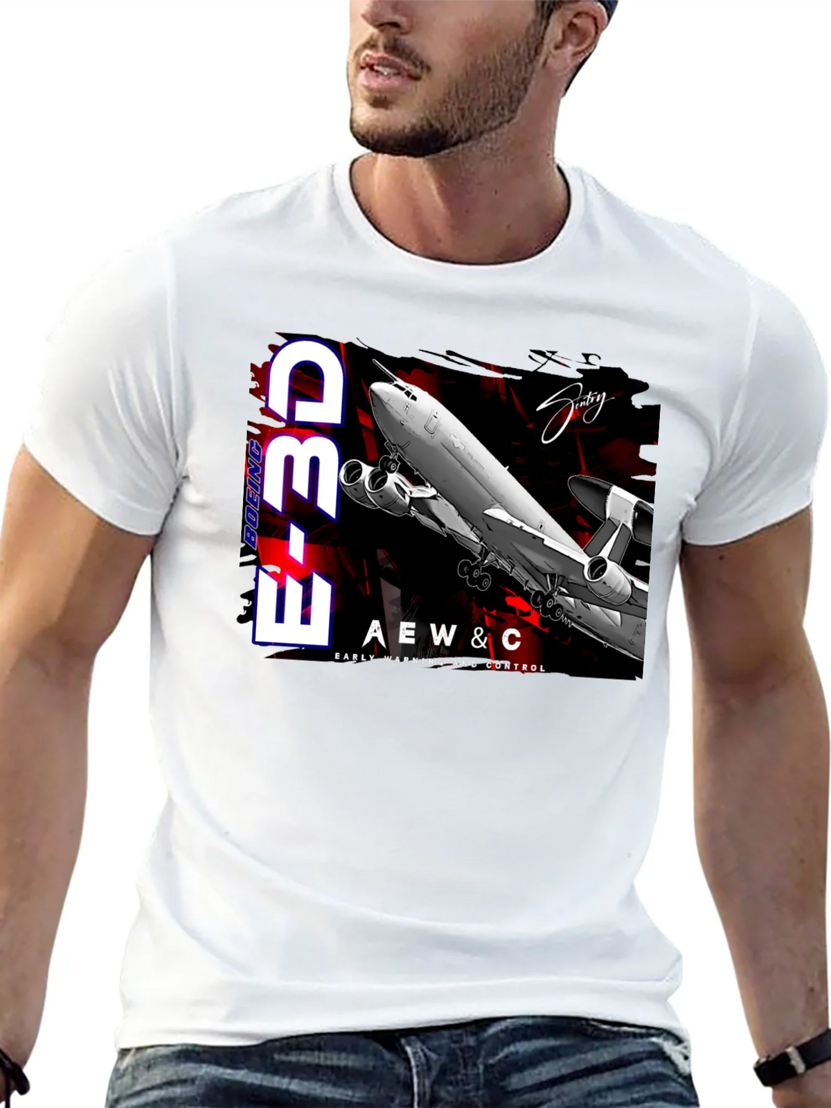 Boeing E-3D AEW&C T-Shirt - Early Warning & Control product image 12