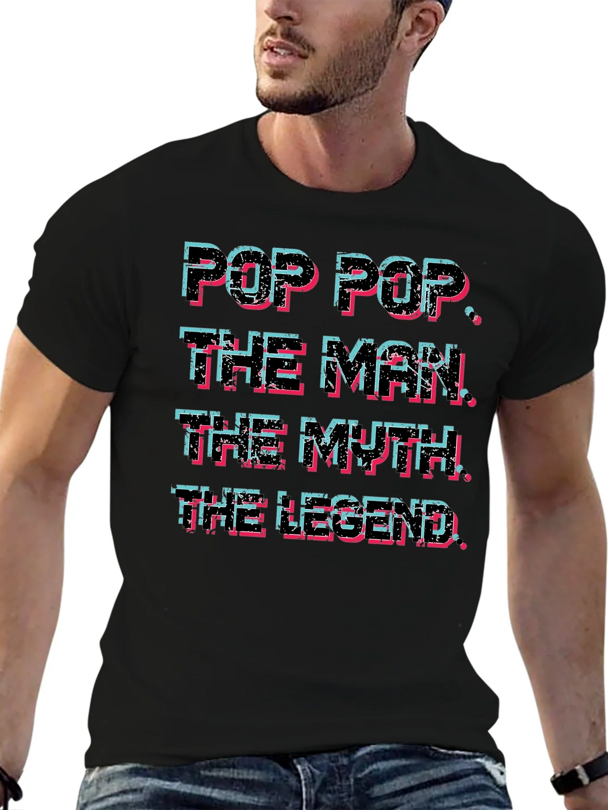 Pop The Man Myth Legend T-Shirt product image 6