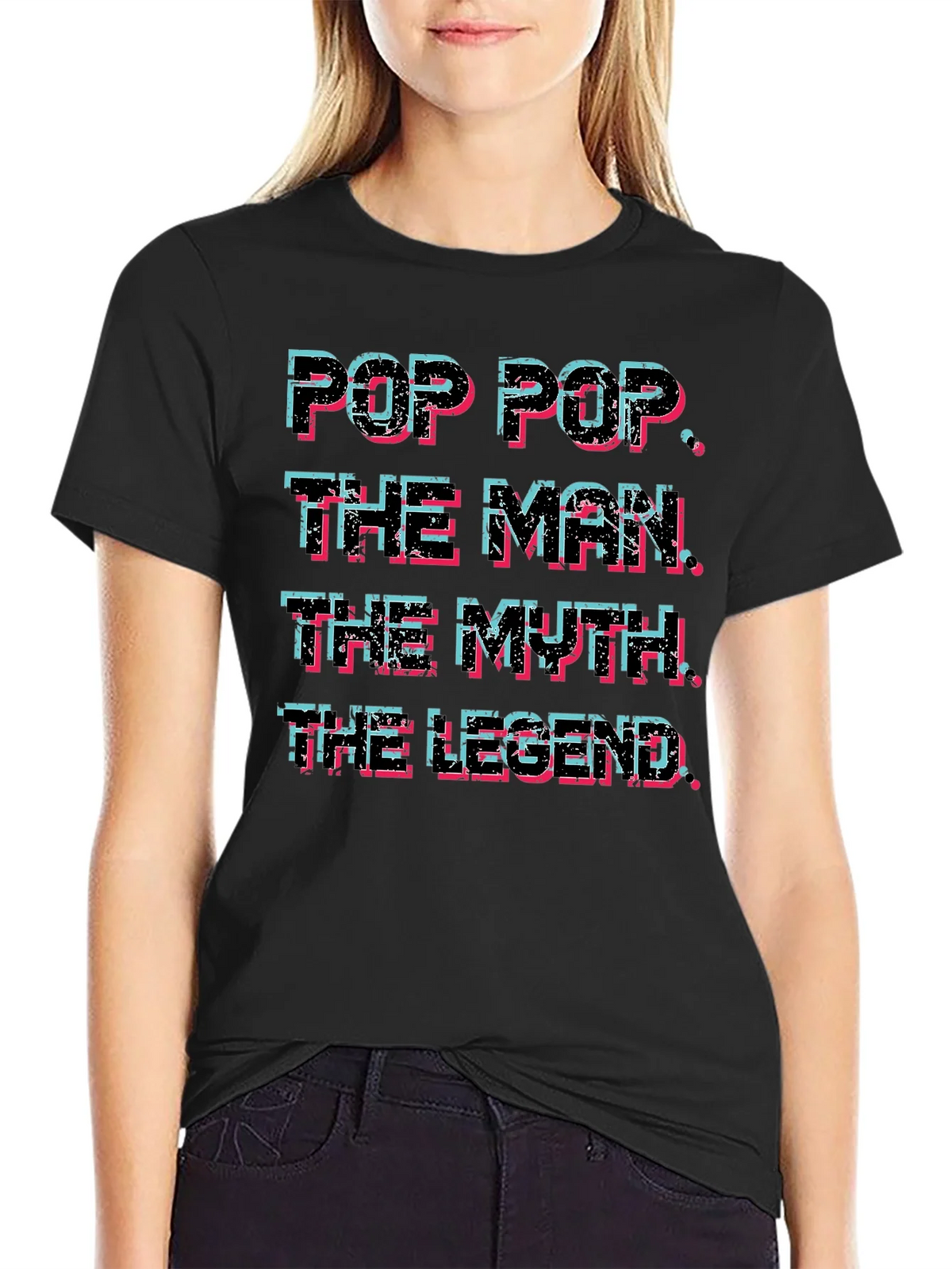Pop The Man Myth Legend T-Shirt product image 2