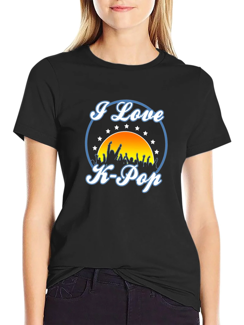 I Love K-Pop Graphic Tee product image 2