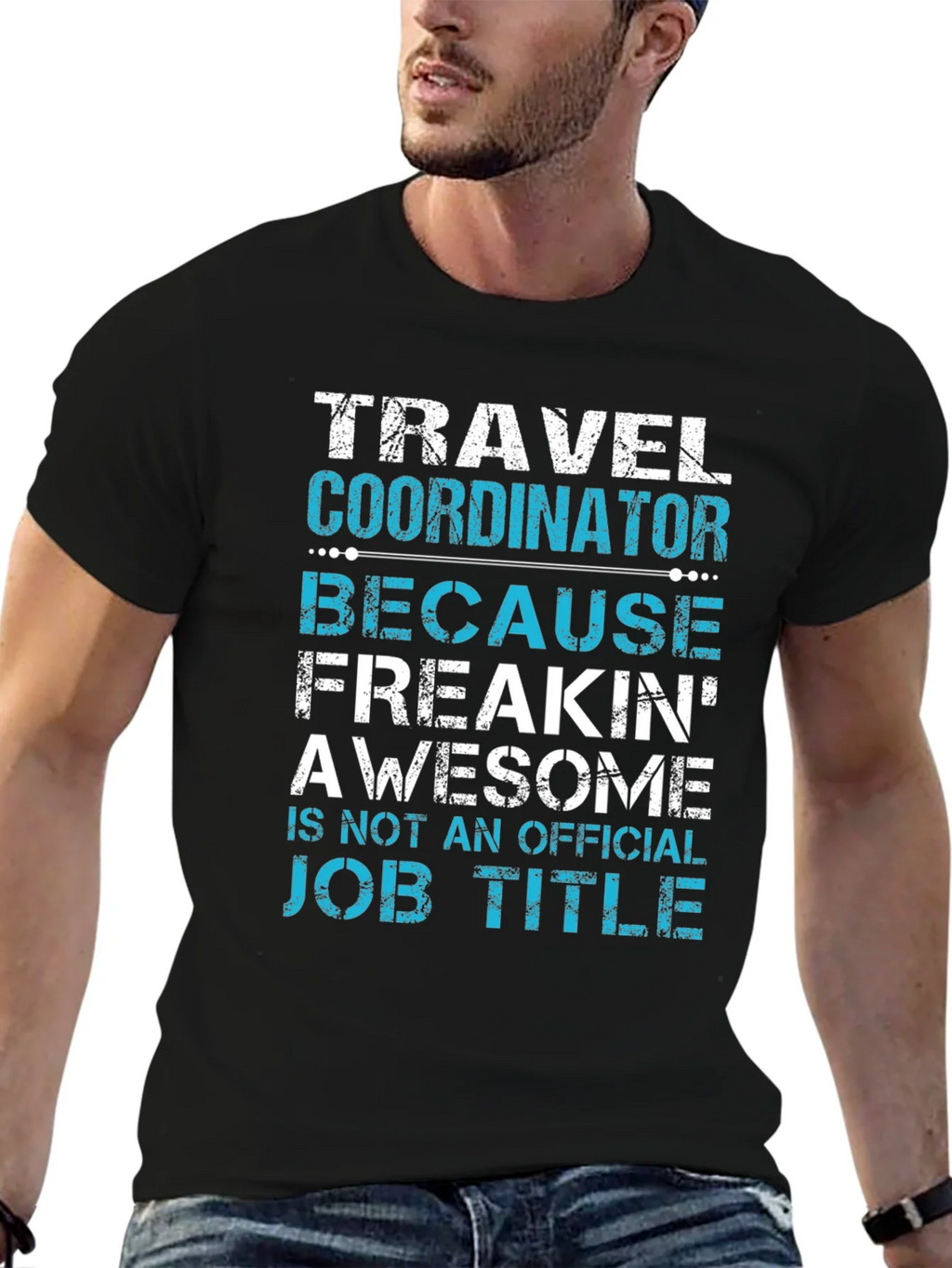 Travel Coordinator Funny Job Title Graphic Tee product image 6