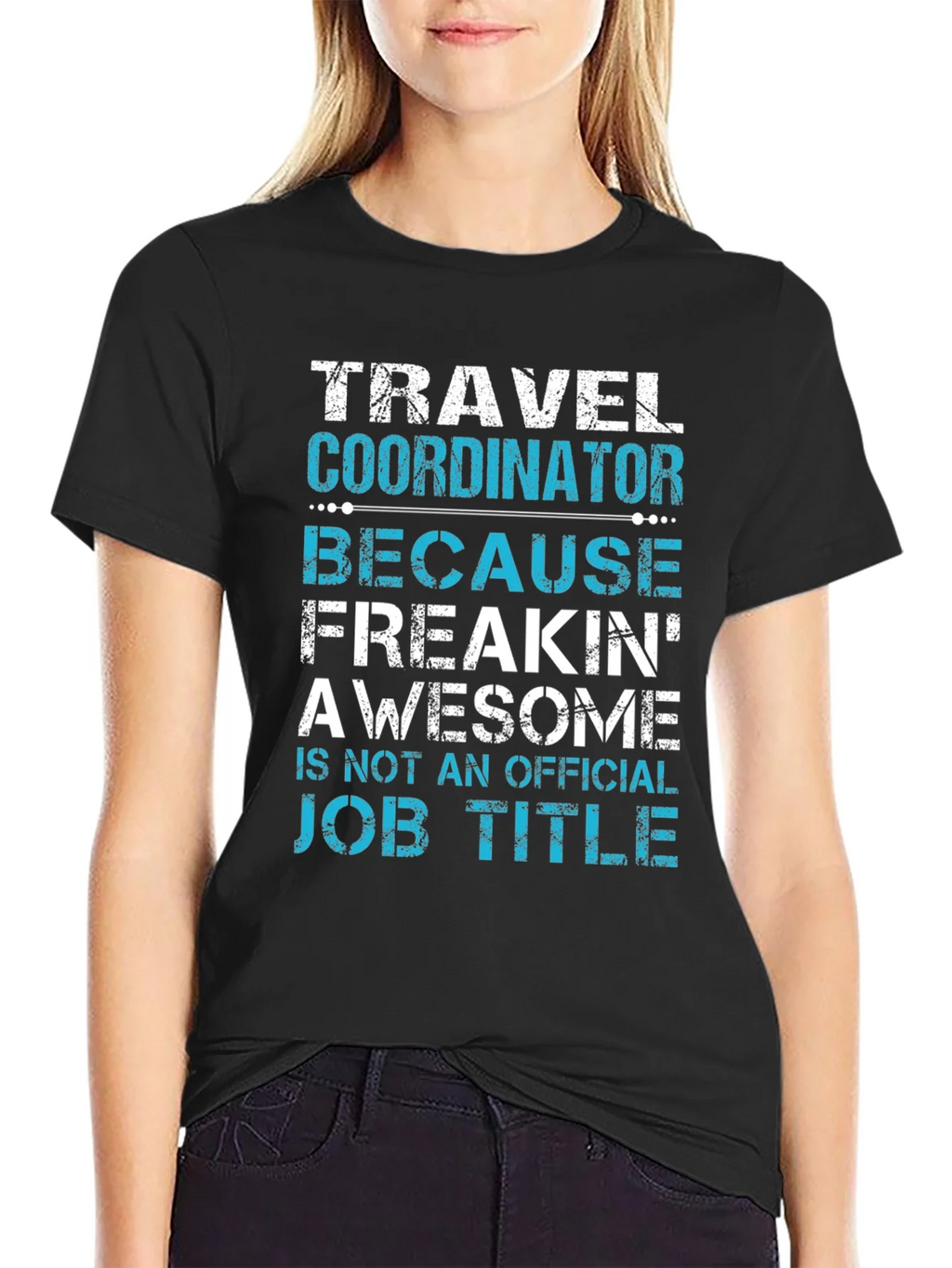 Travel Coordinator Funny Job Title Graphic Tee product image 2