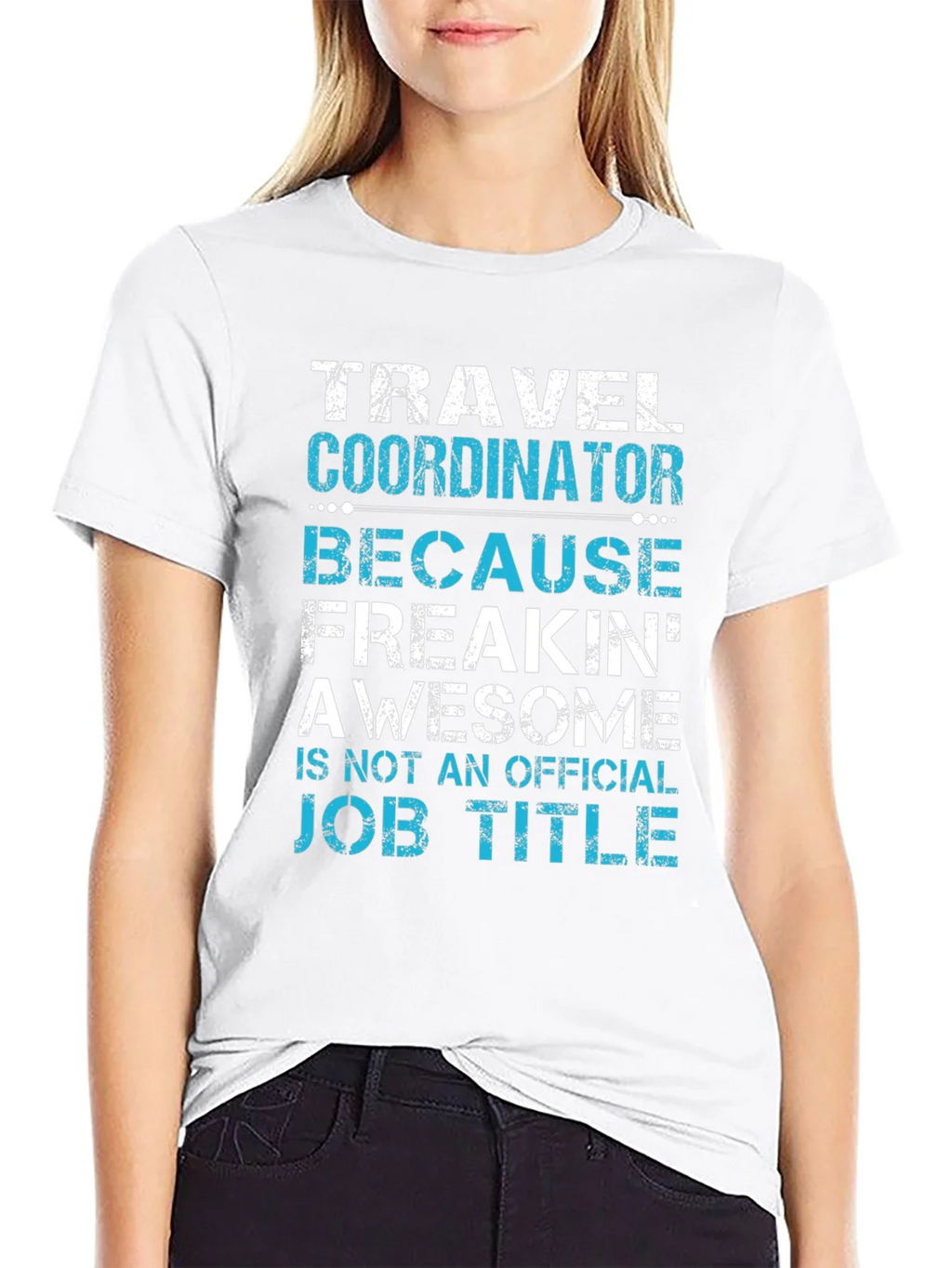 Travel Coordinator Funny Job Title Graphic Tee product image 8