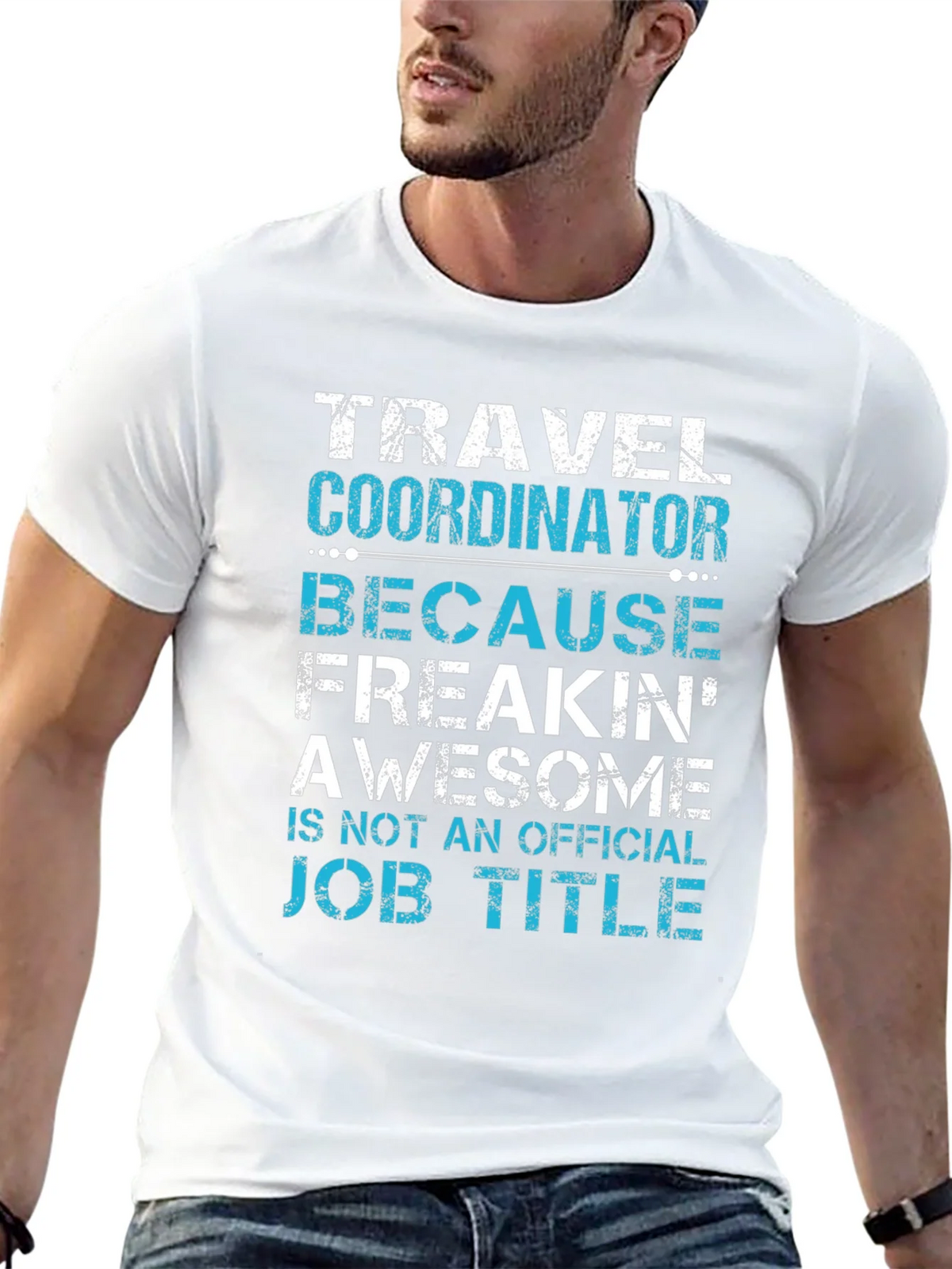 Travel Coordinator Funny Job Title Graphic Tee product image 12