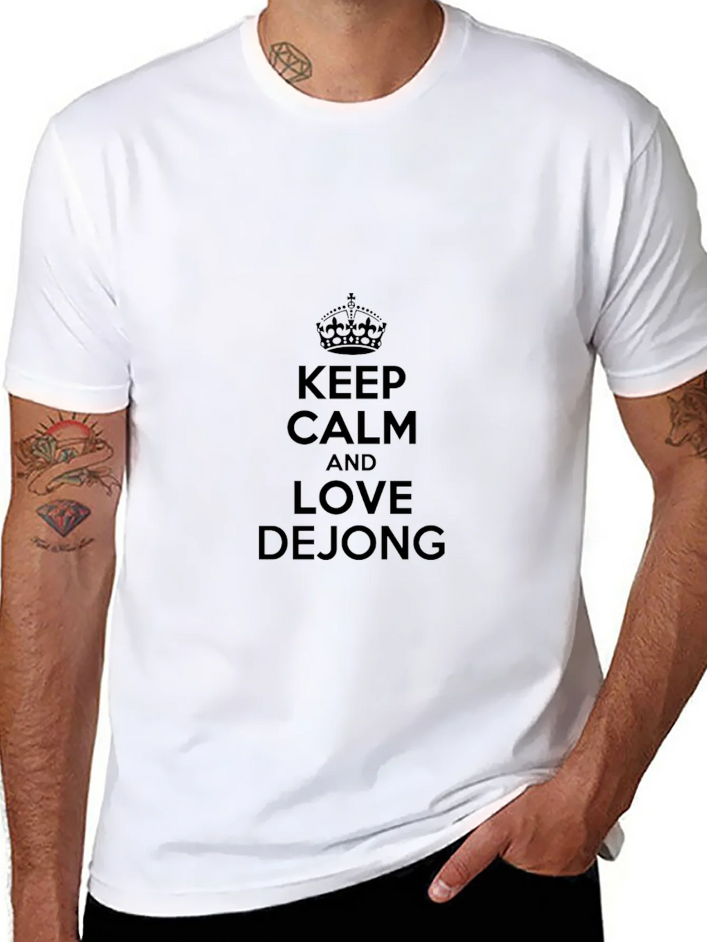 Keep Calm and Love De Jong T-Shirt product image 3
