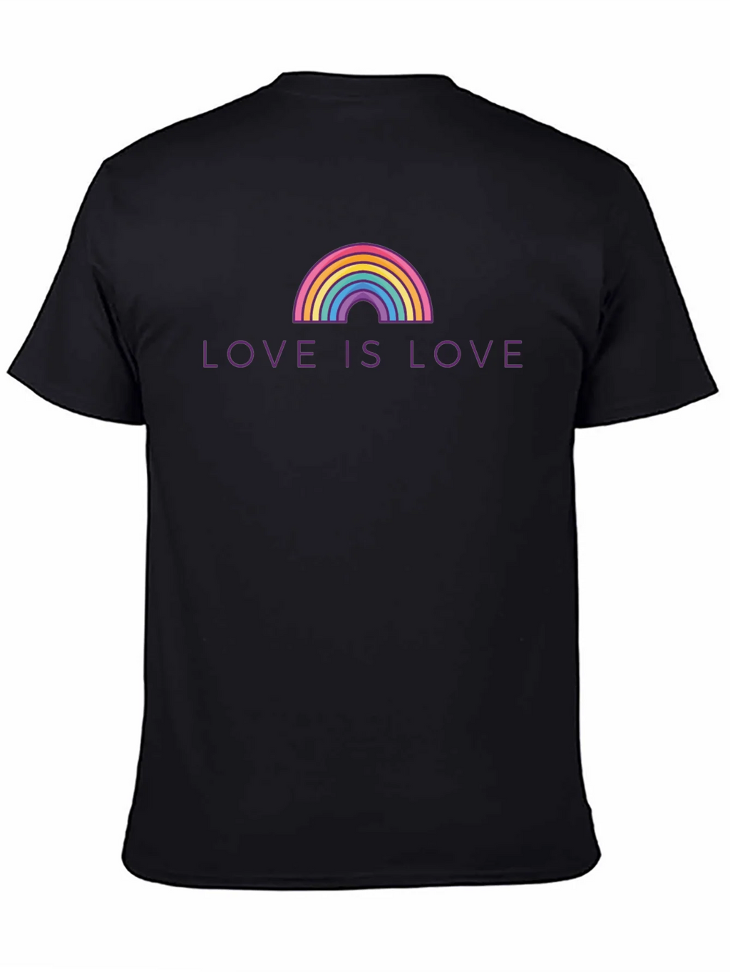 Love is LGBTQ+ Rainbow Graphic T-Shirt product image 3