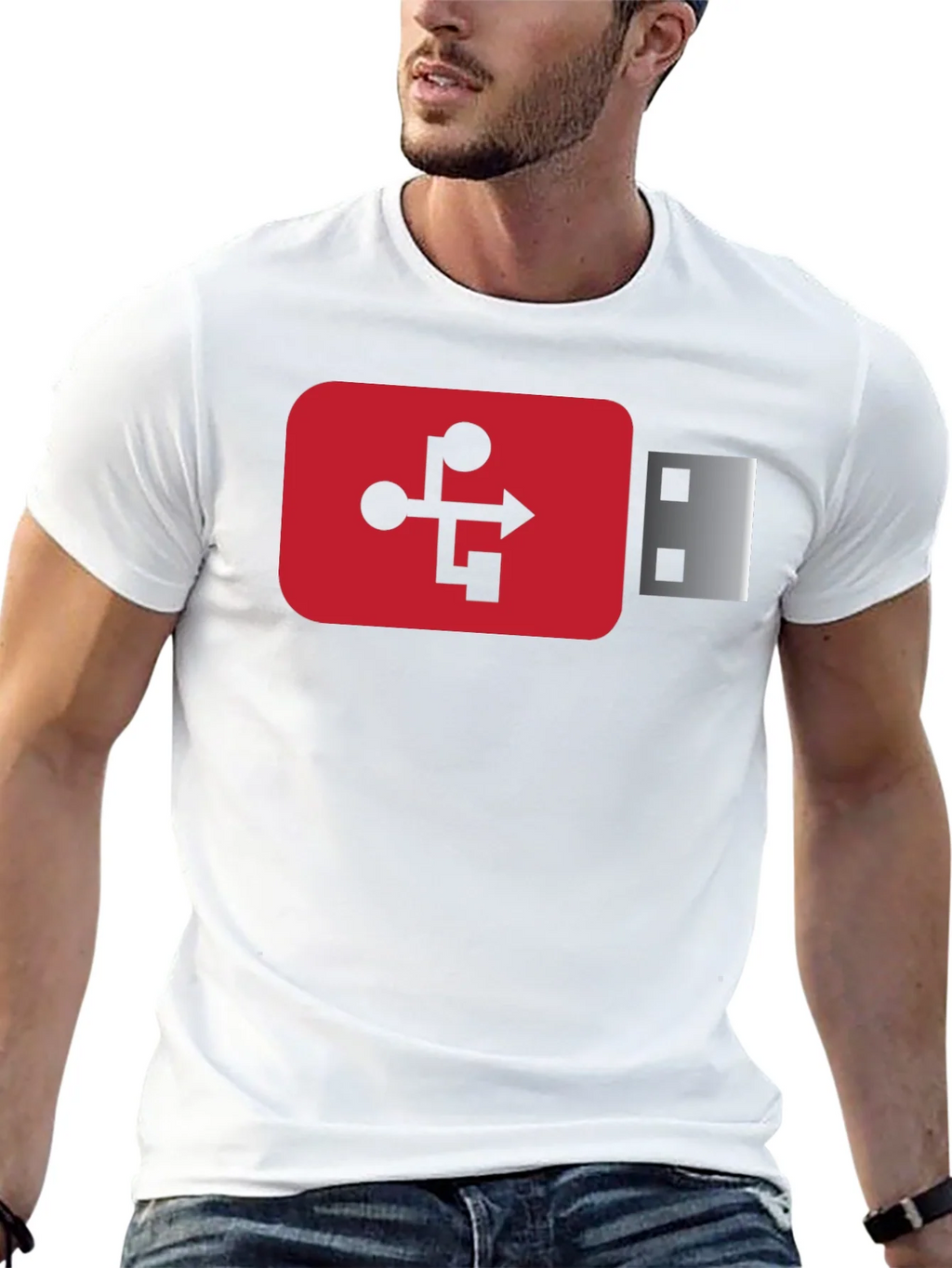 USB Drive Graphic Tee - Geek Chic! product image 12