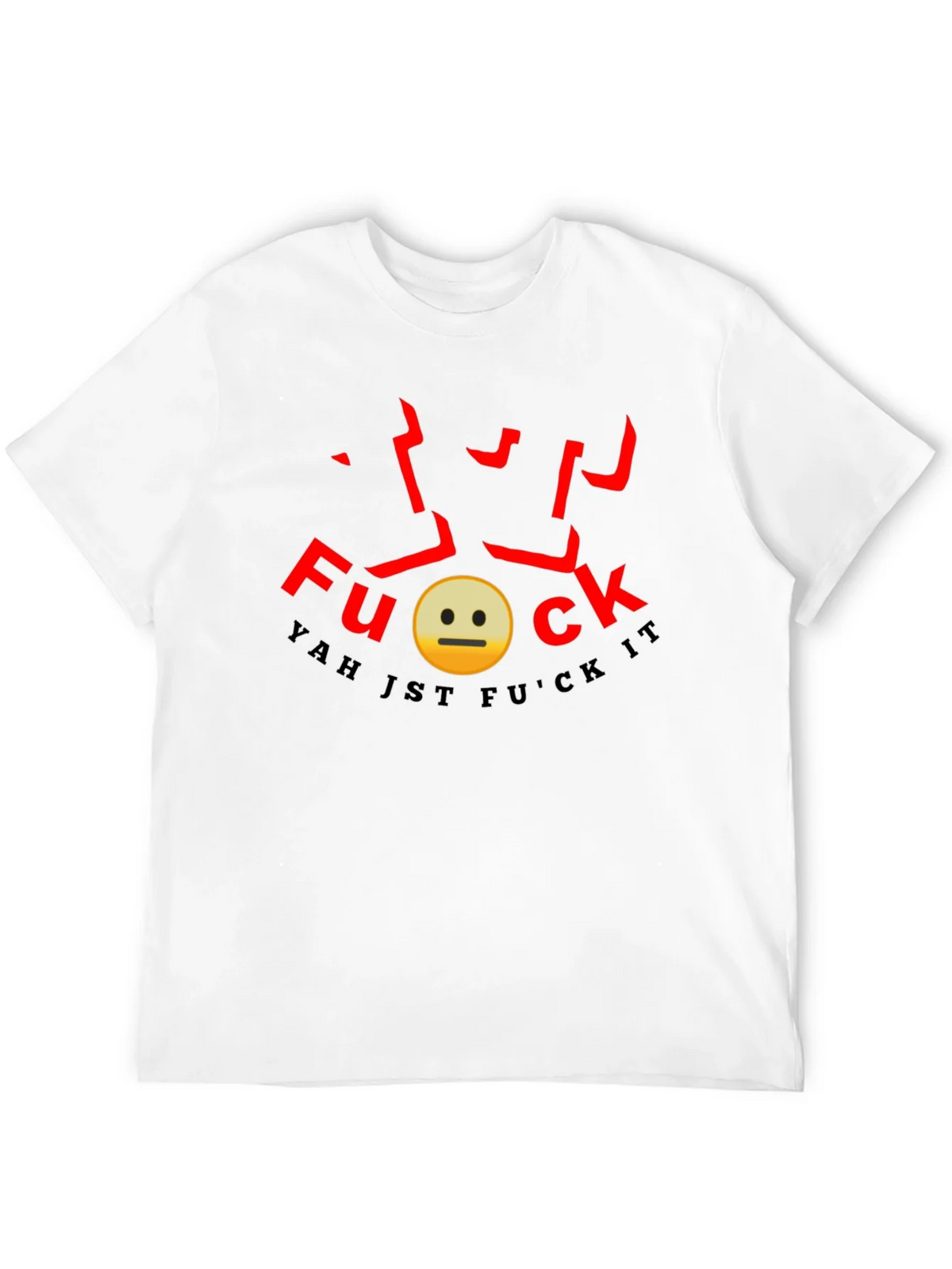 Yah Jst F*ck It Graphic Tee product image 11