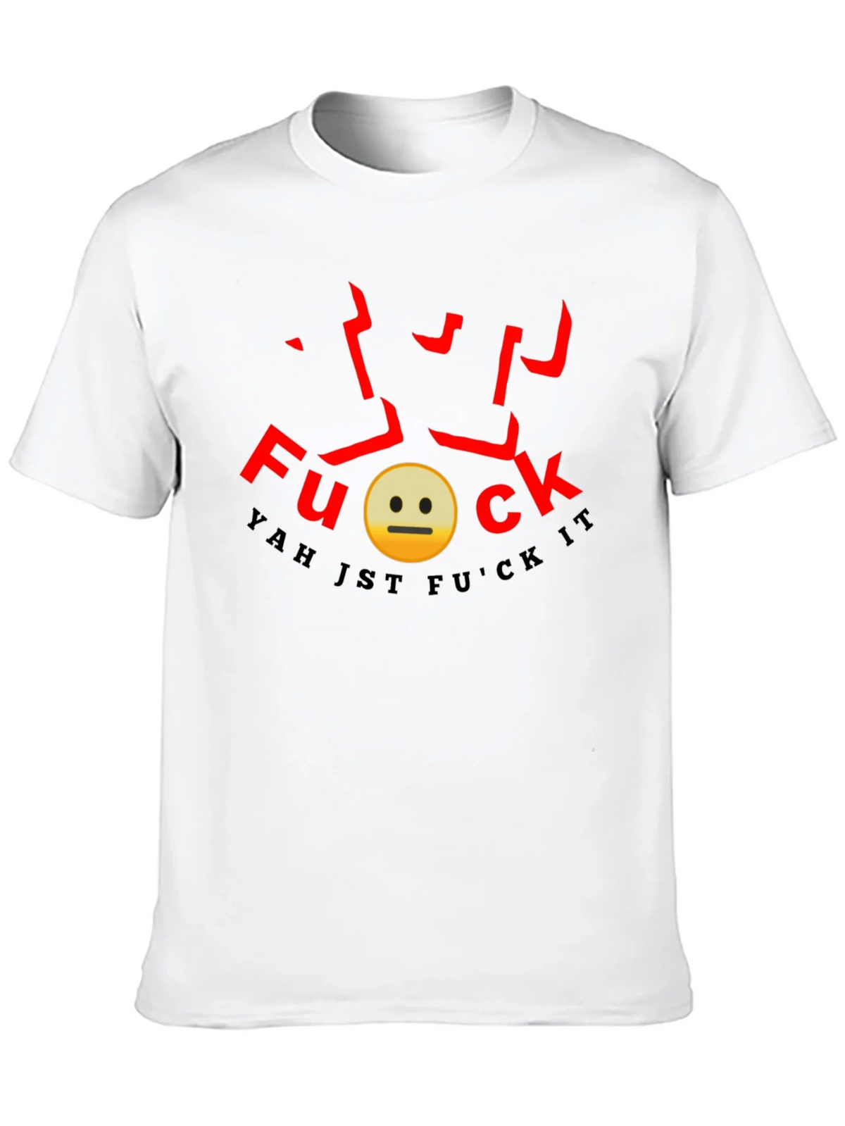 Yah Jst F*ck It Graphic Tee product image 9