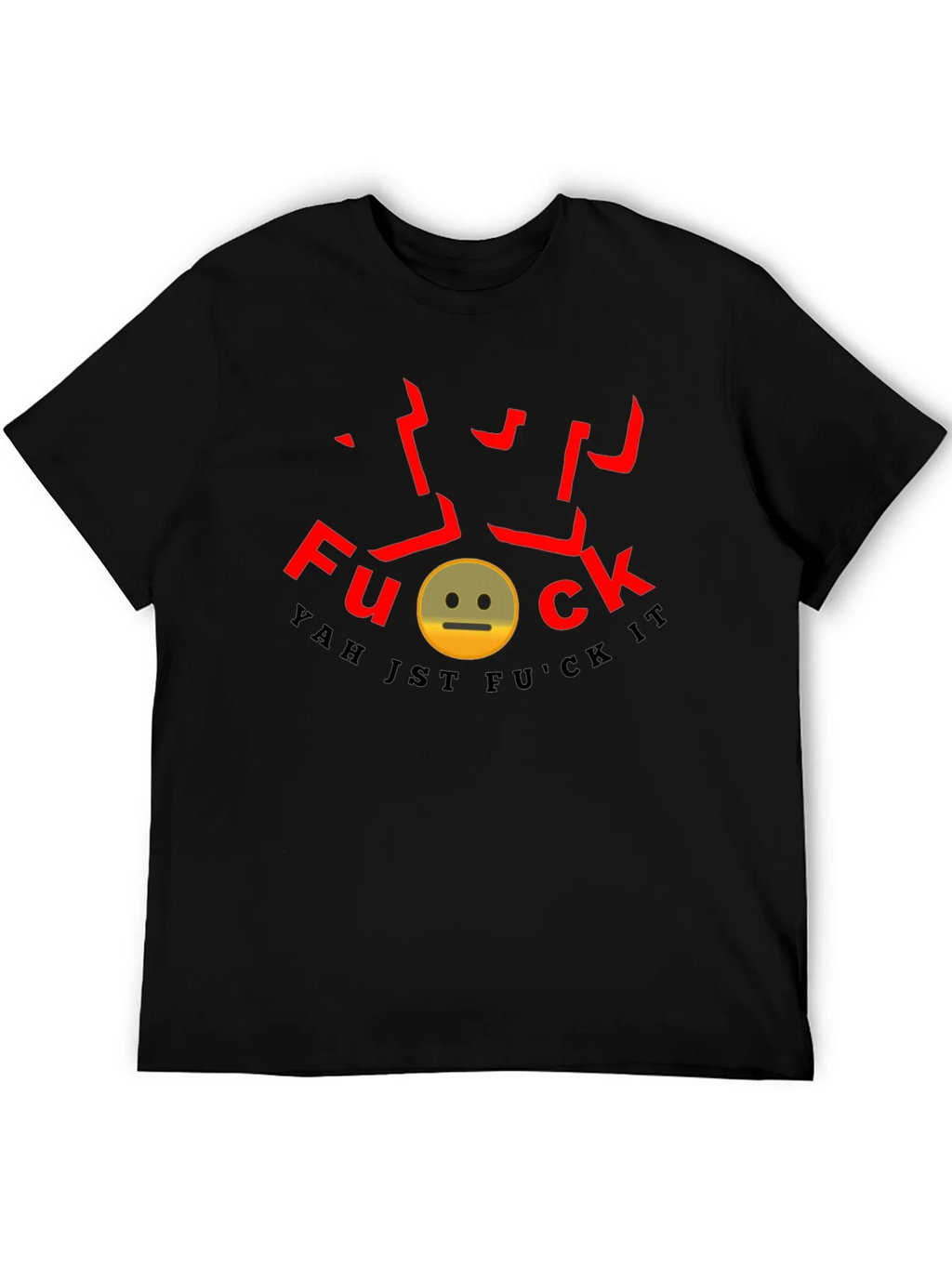 Yah Jst F*ck It Graphic Tee product image 5