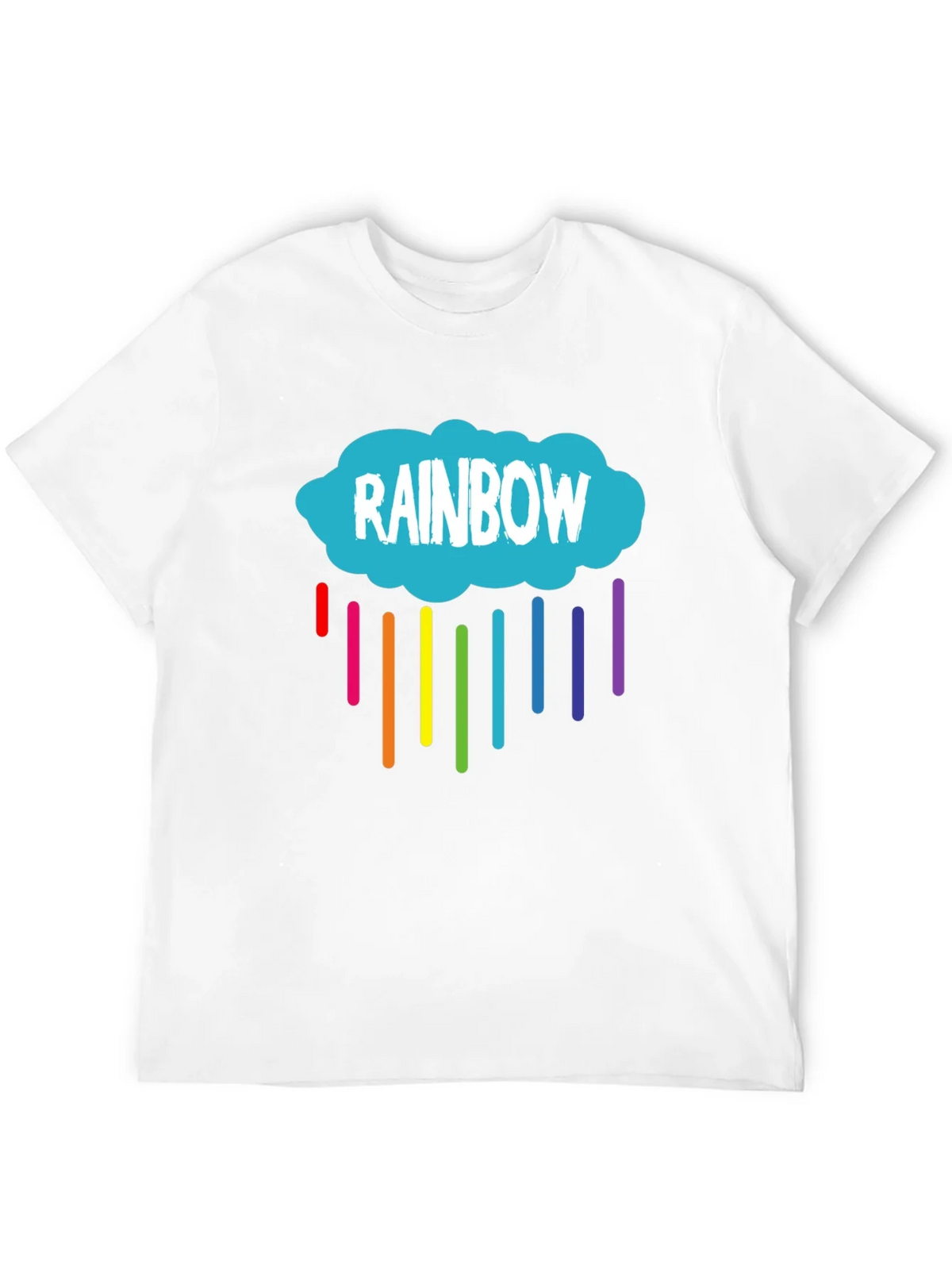 Rainbow Cloud Graphic T-Shirt - Unisex product image 11