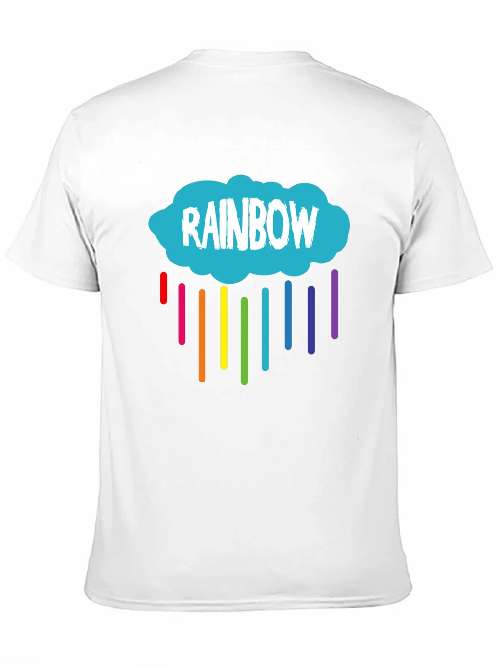 Rainbow Cloud Graphic T-Shirt - Unisex product image 10