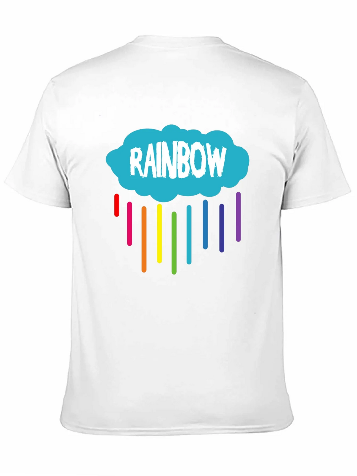 Rainbow Cloud Graphic T-Shirt - Unisex product image 10
