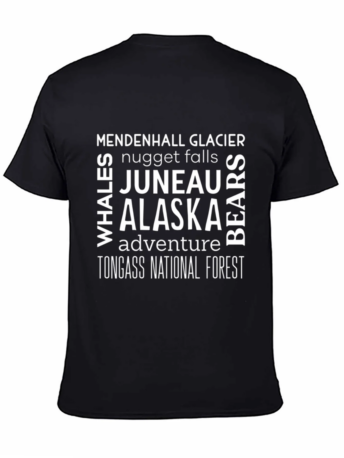 Alaska Adventure Graphic Tee - Mendenhall Glacier Souvenir product image 3
