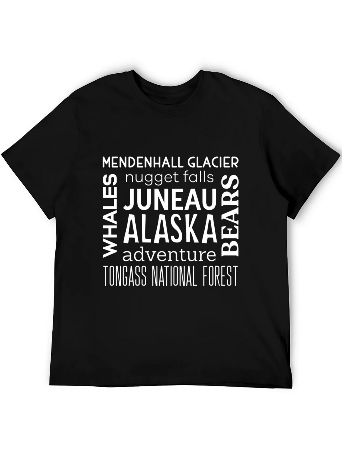 Alaska Adventure Graphic Tee - Mendenhall Glacier Souvenir product image 4