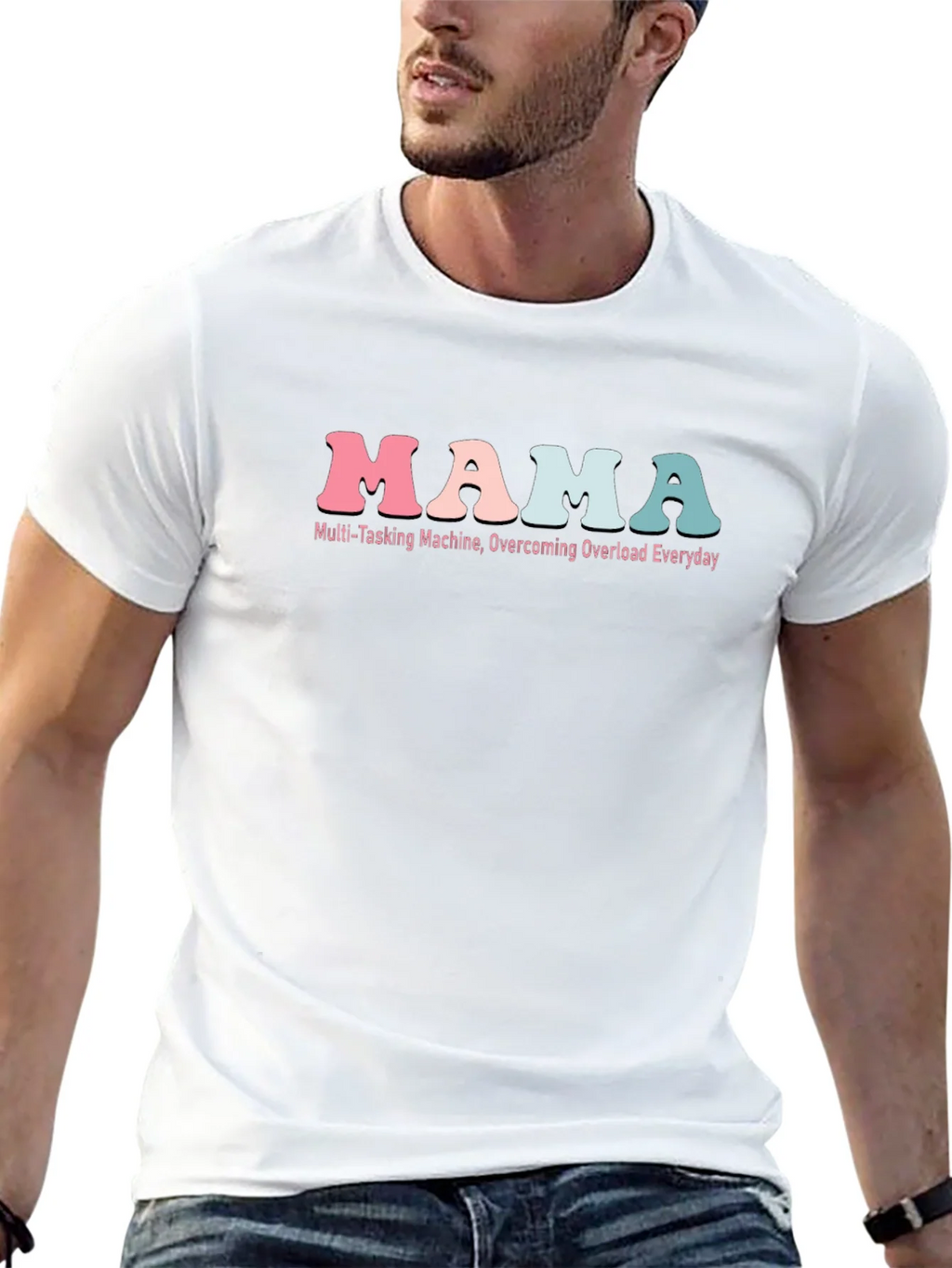 Mama Multi-Tasking Machine Graphic Tee product image 12