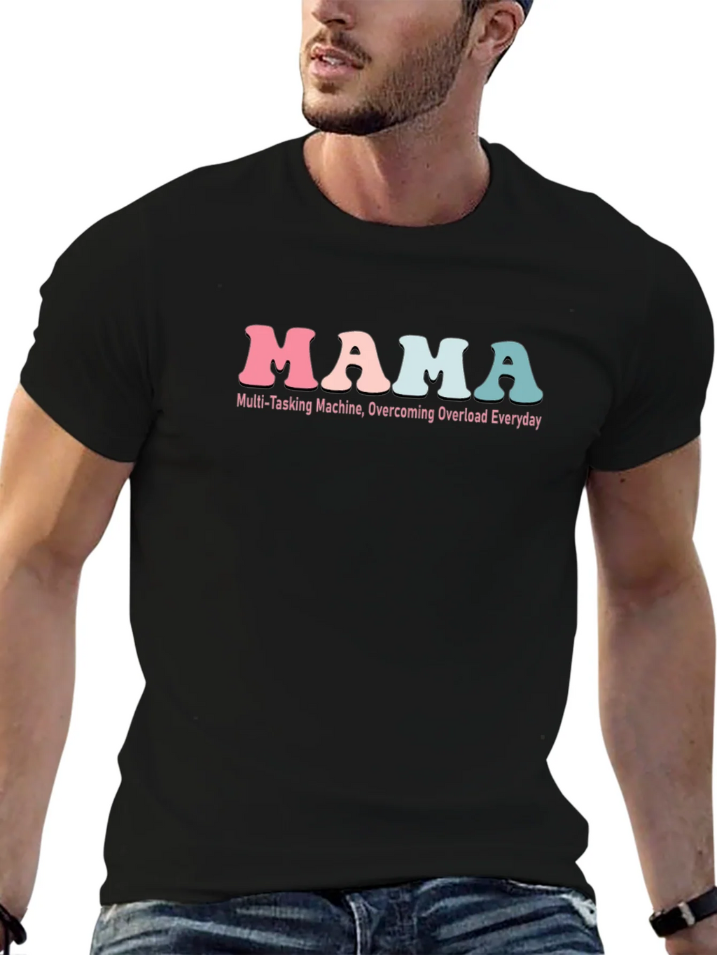 Mama Multi-Tasking Machine Graphic Tee product image 6