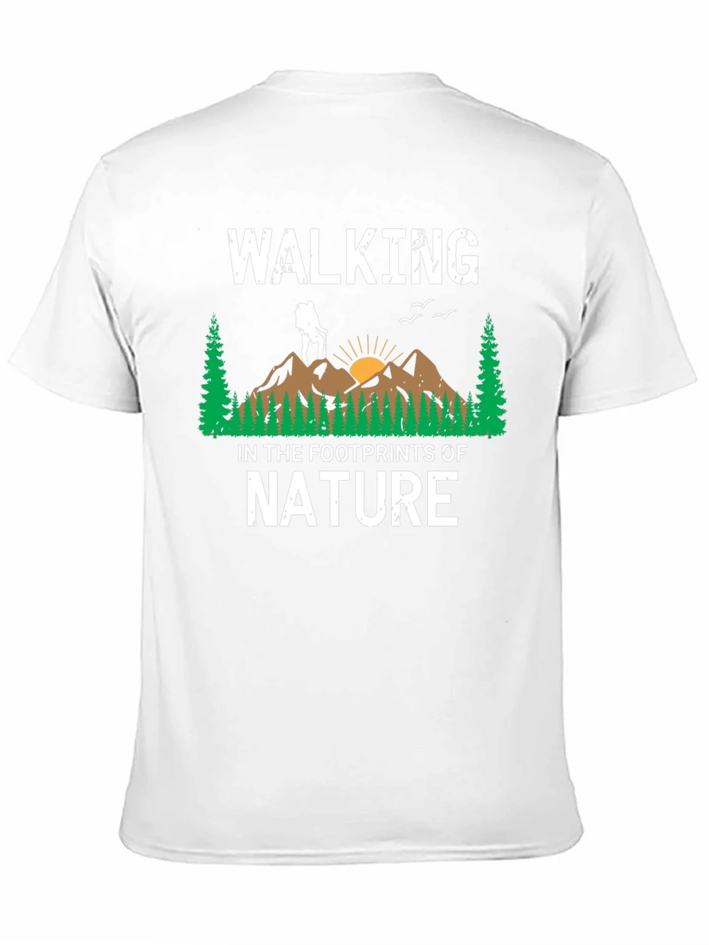 Walking in the Footprints of Nature Graphic T-Shirt product image 10