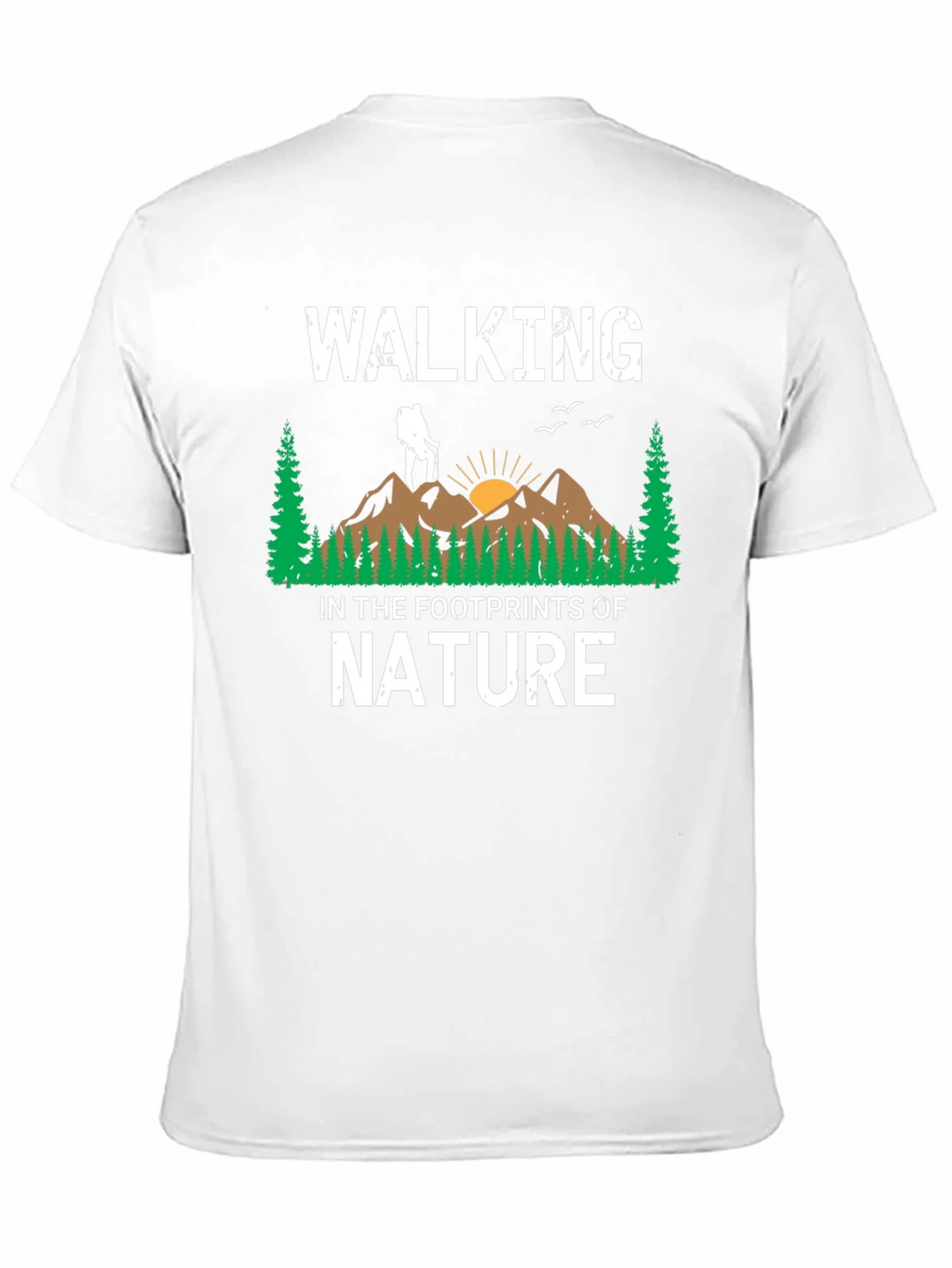 Walking in the Footprints of Nature Graphic T-Shirt product image 10
