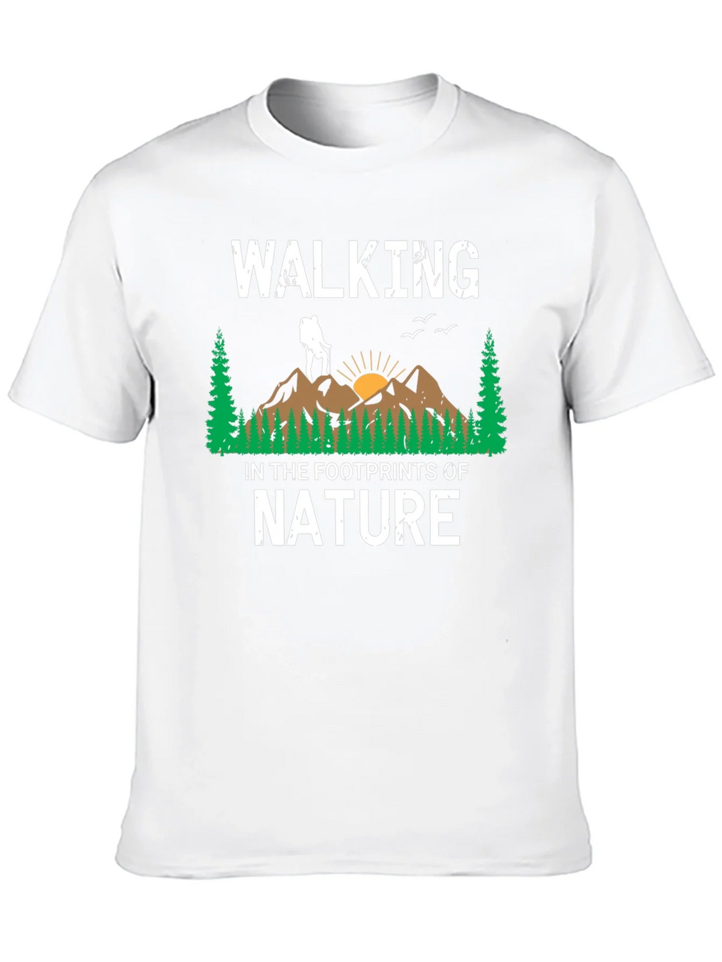 Walking in the Footprints of Nature Graphic T-Shirt product image 9