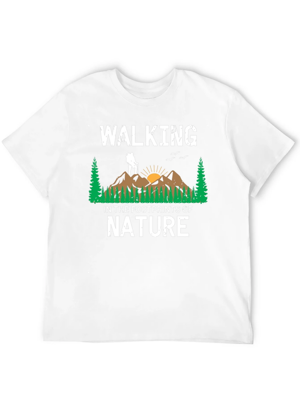 Walking in the Footprints of Nature Graphic T-Shirt product image 11