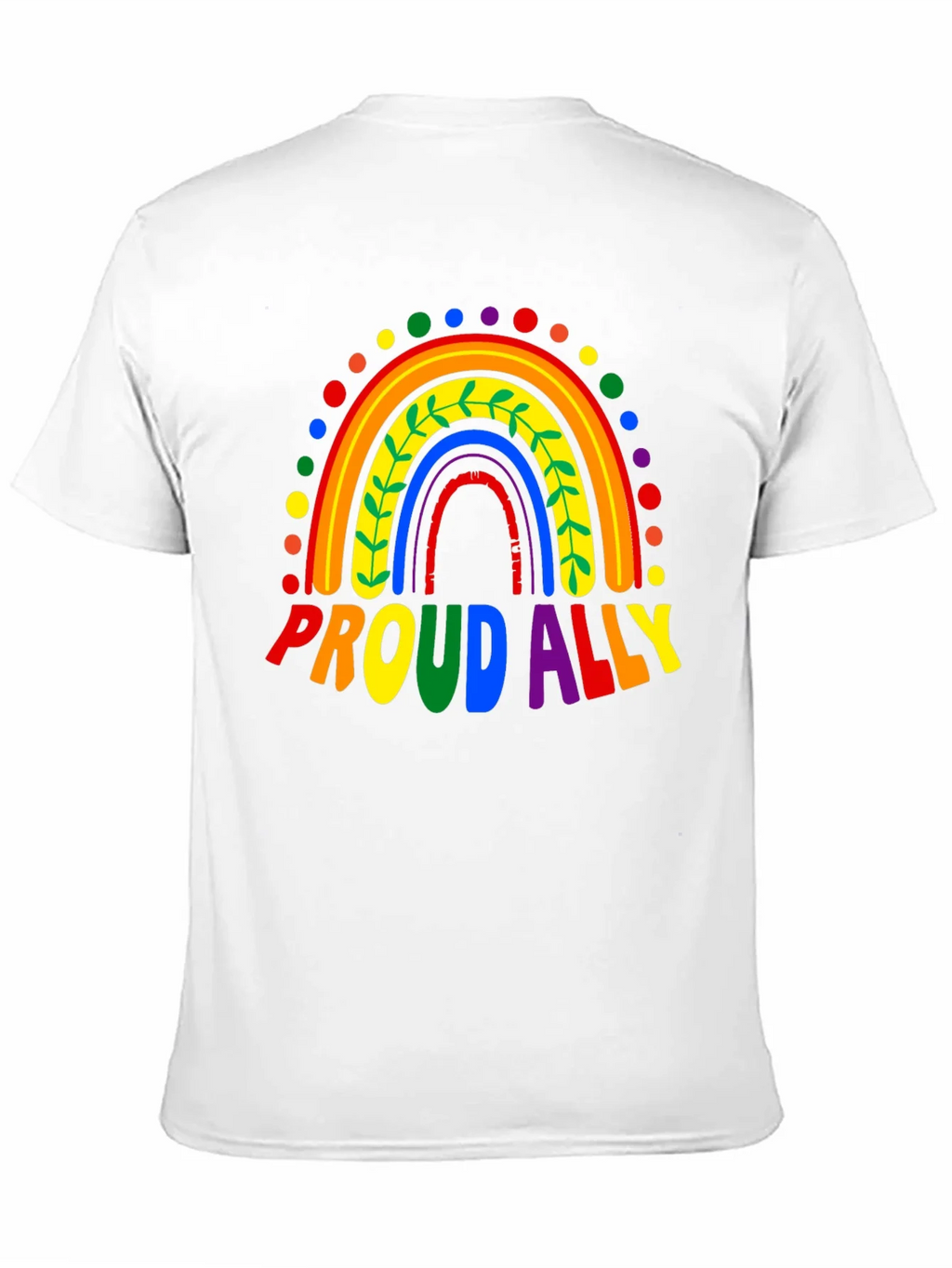 Proud Ally Rainbow LGBTQ+ Pride T-Shirt product image 10