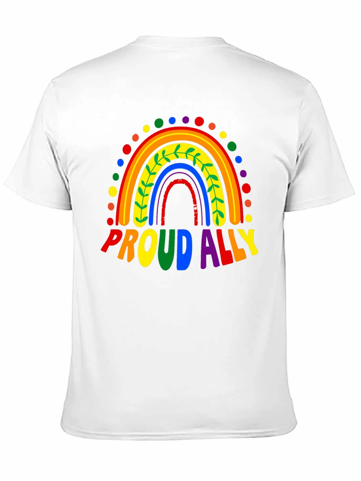 Proud Ally Rainbow LGBTQ+ Pride T-Shirt product image 10