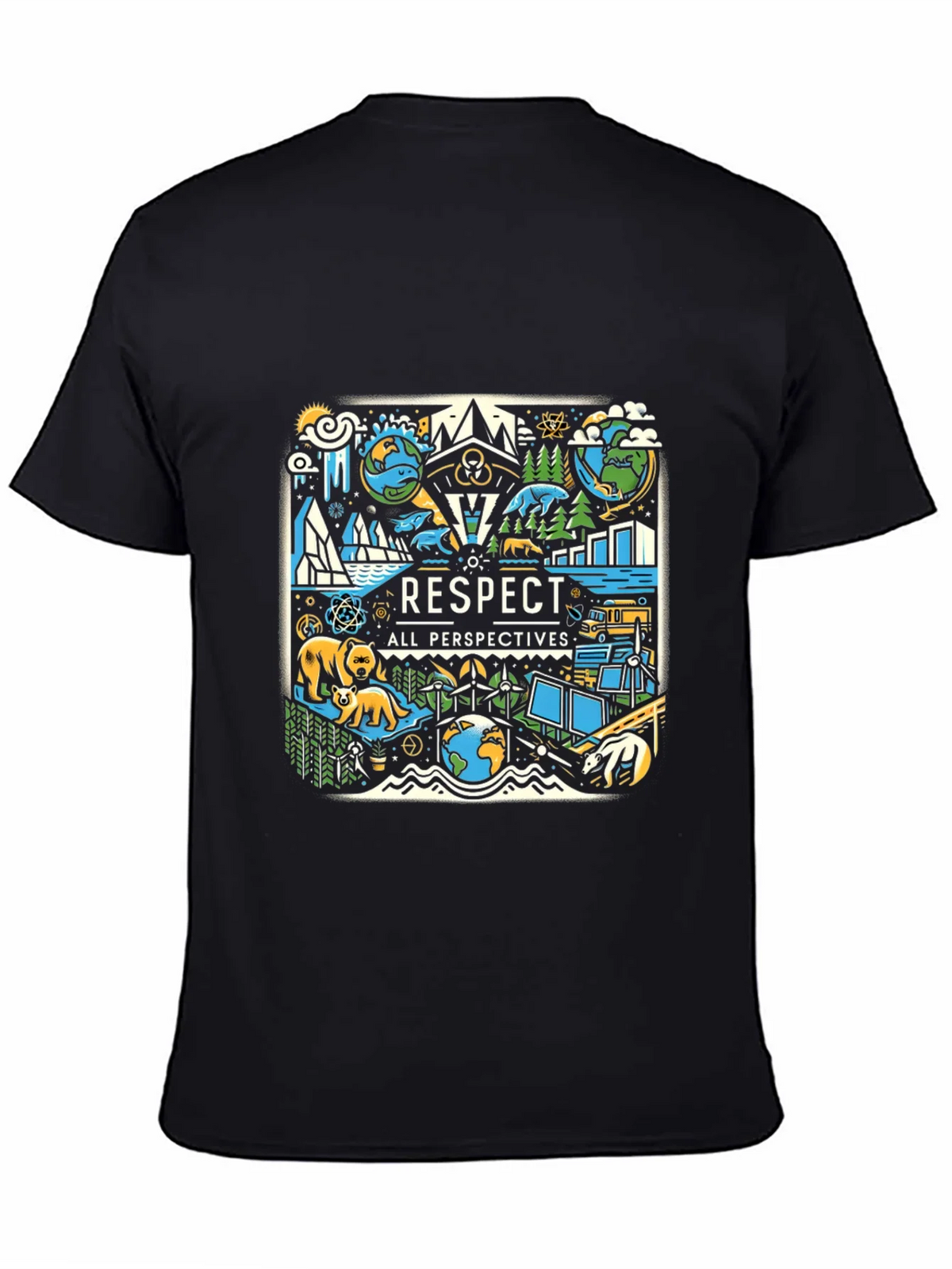 Respect All Perspectives Graphic Tee product image 3