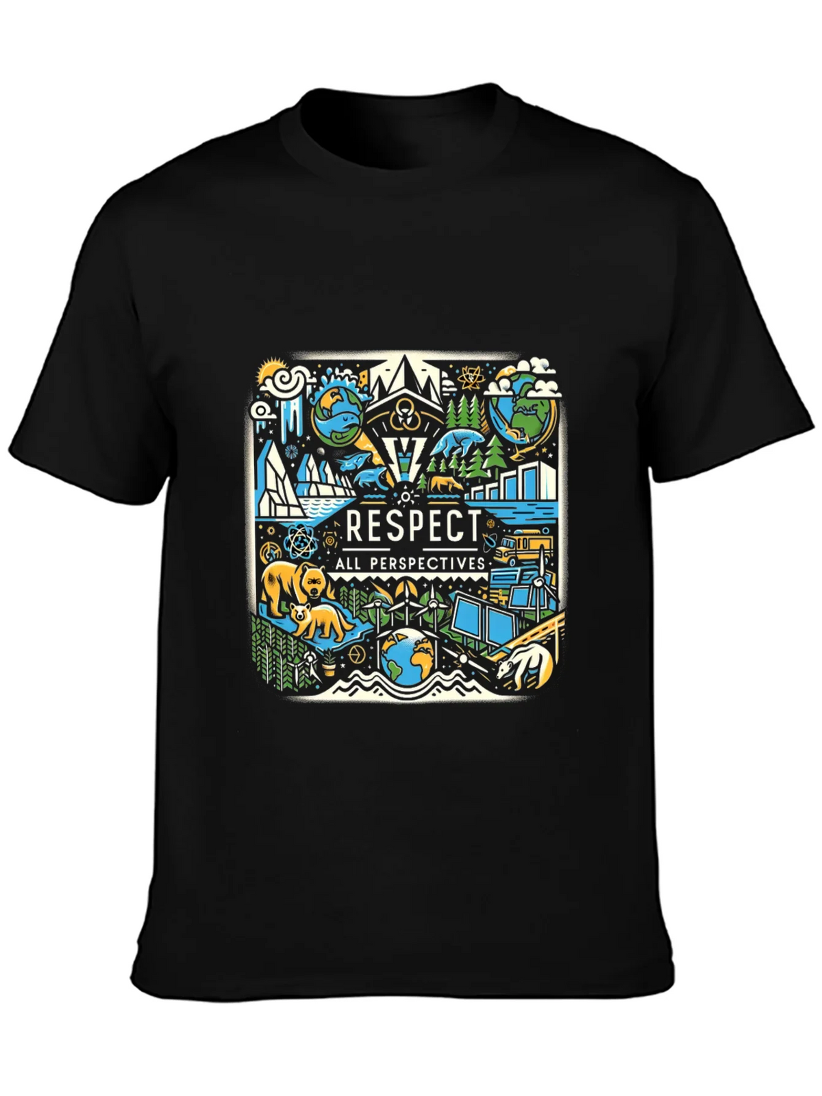 Respect All Perspectives Graphic Tee product image 2