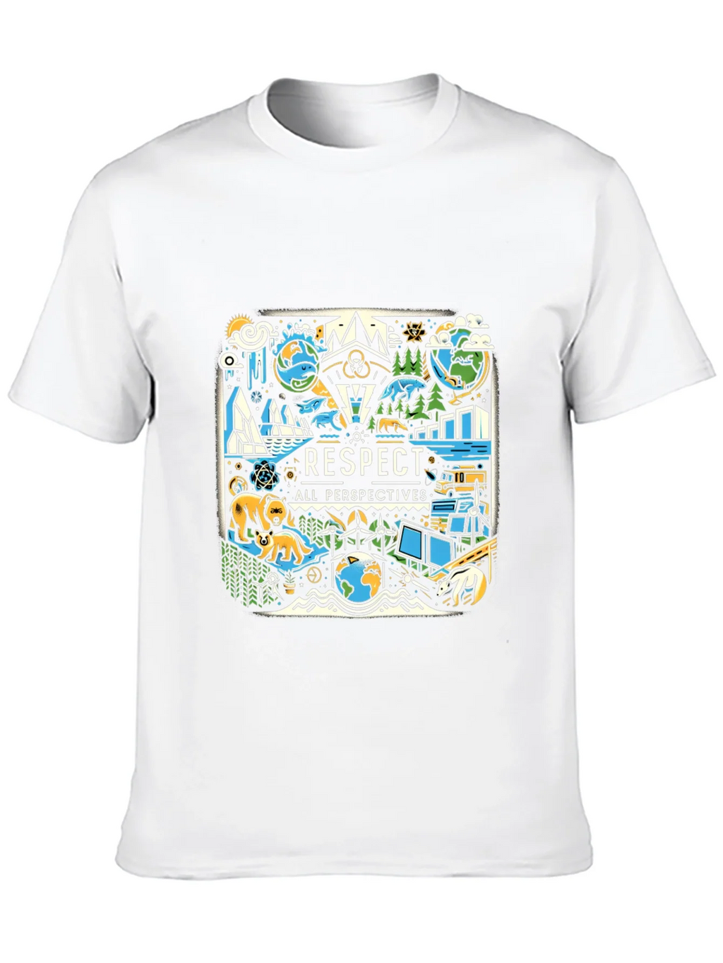 Respect All Perspectives Graphic Tee product image 6