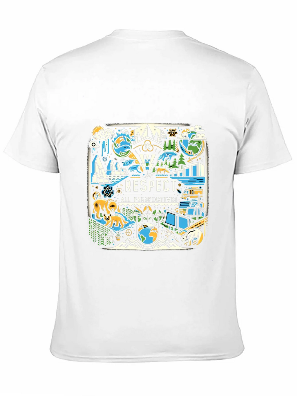 Respect All Perspectives Graphic Tee product image 7