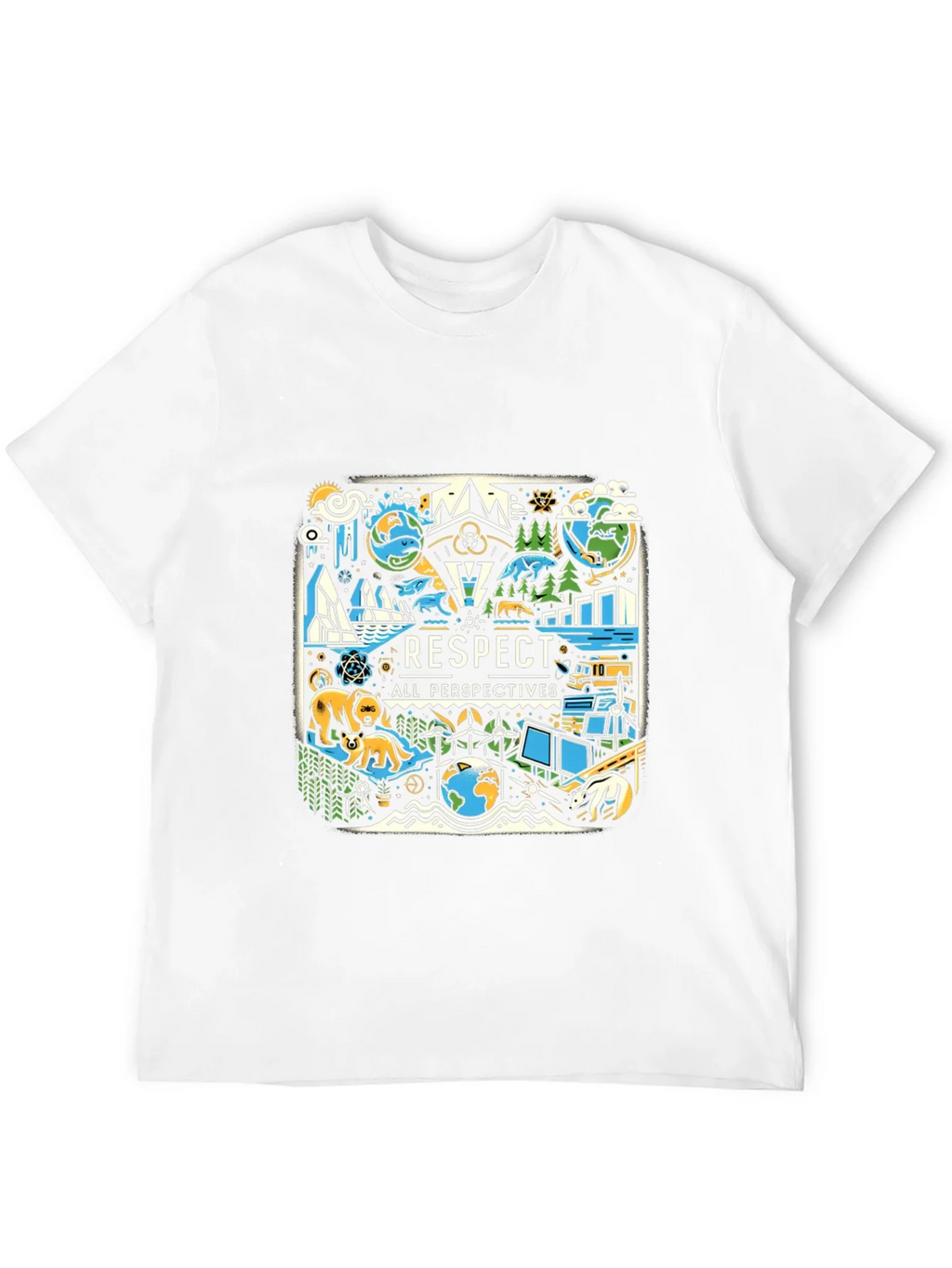 Respect All Perspectives Graphic Tee product image 8