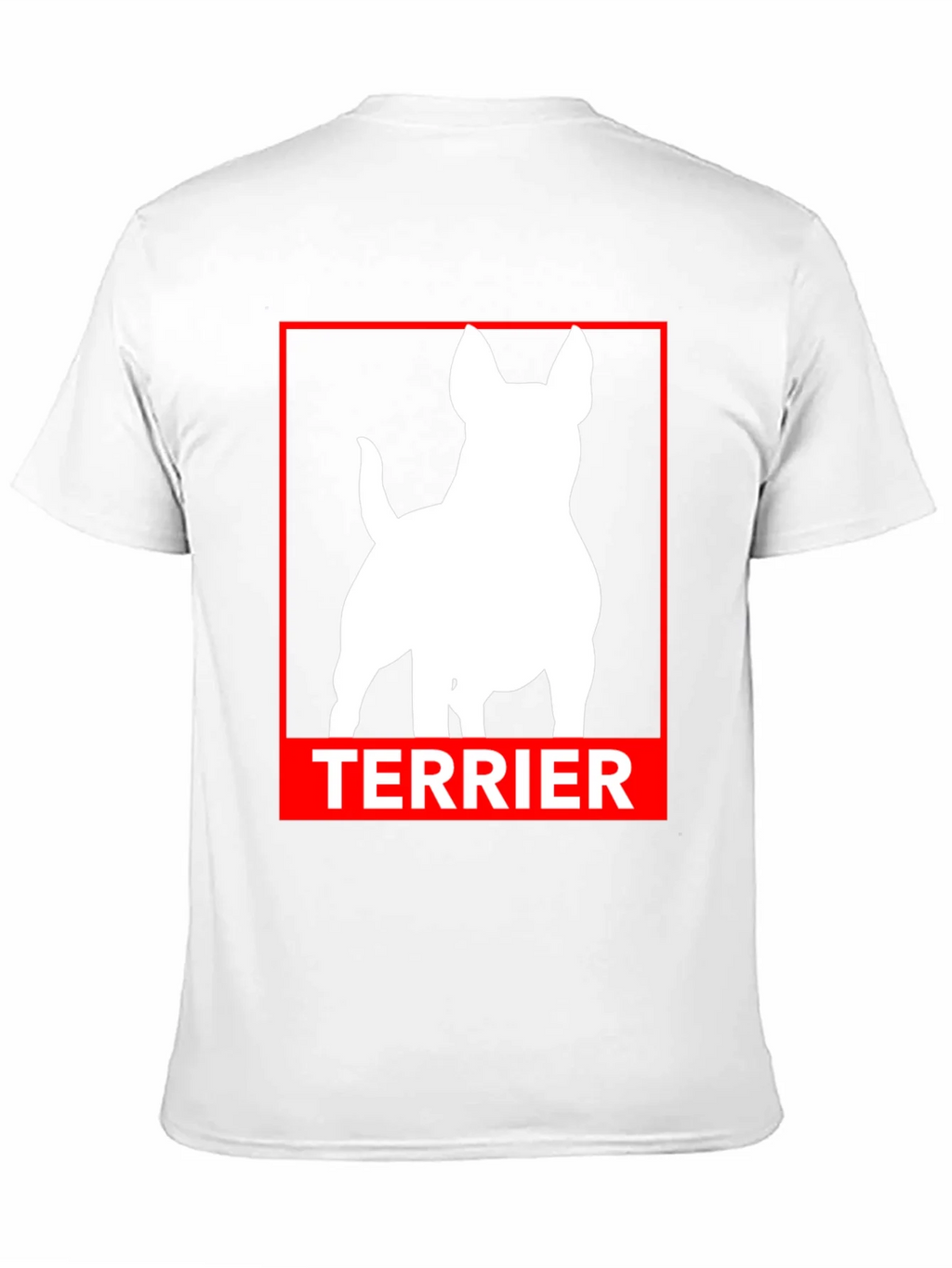 Terrier Dog Silhouette Graphic Tee product image 9