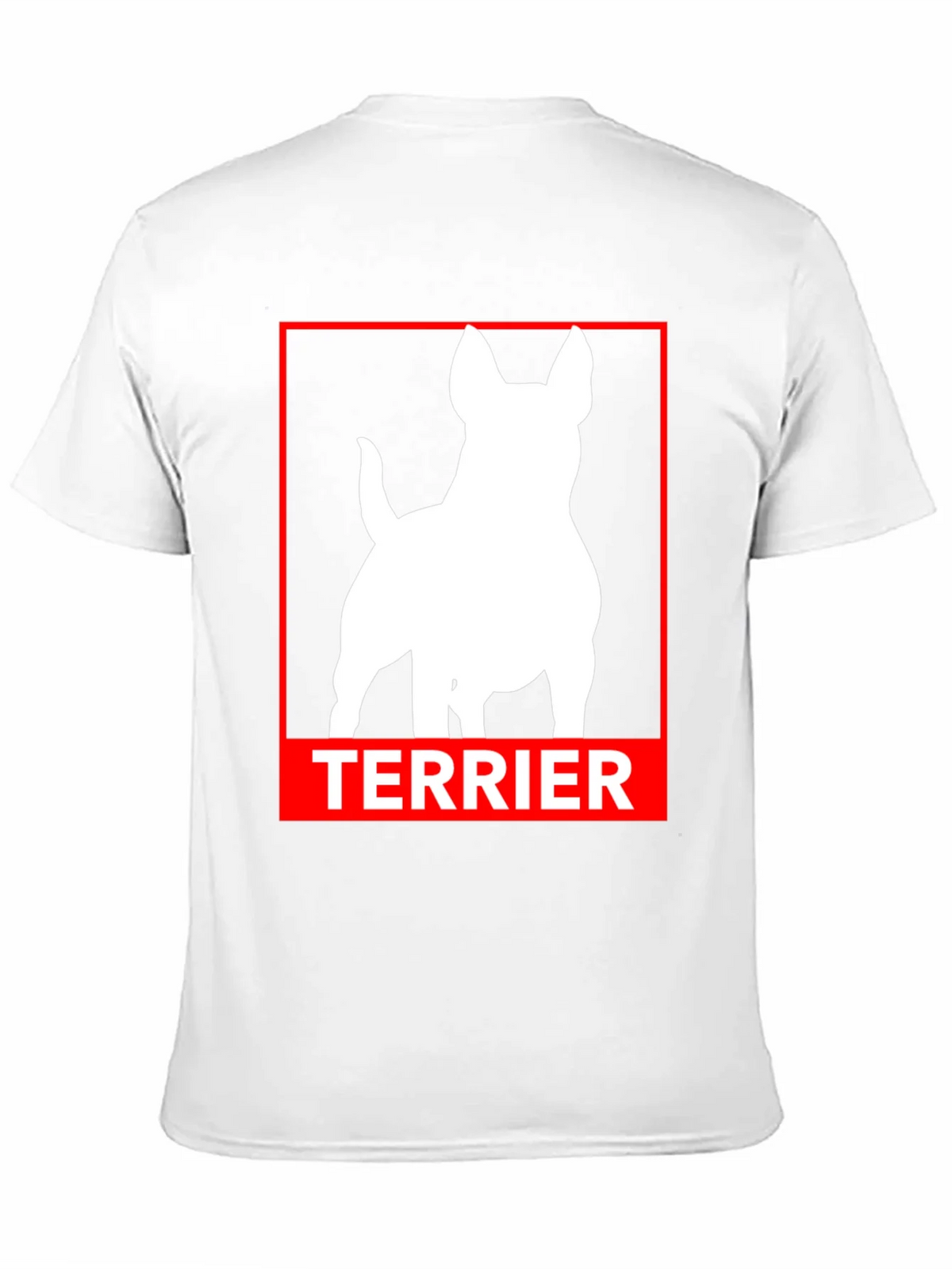 Terrier Dog Silhouette Graphic Tee product image 9