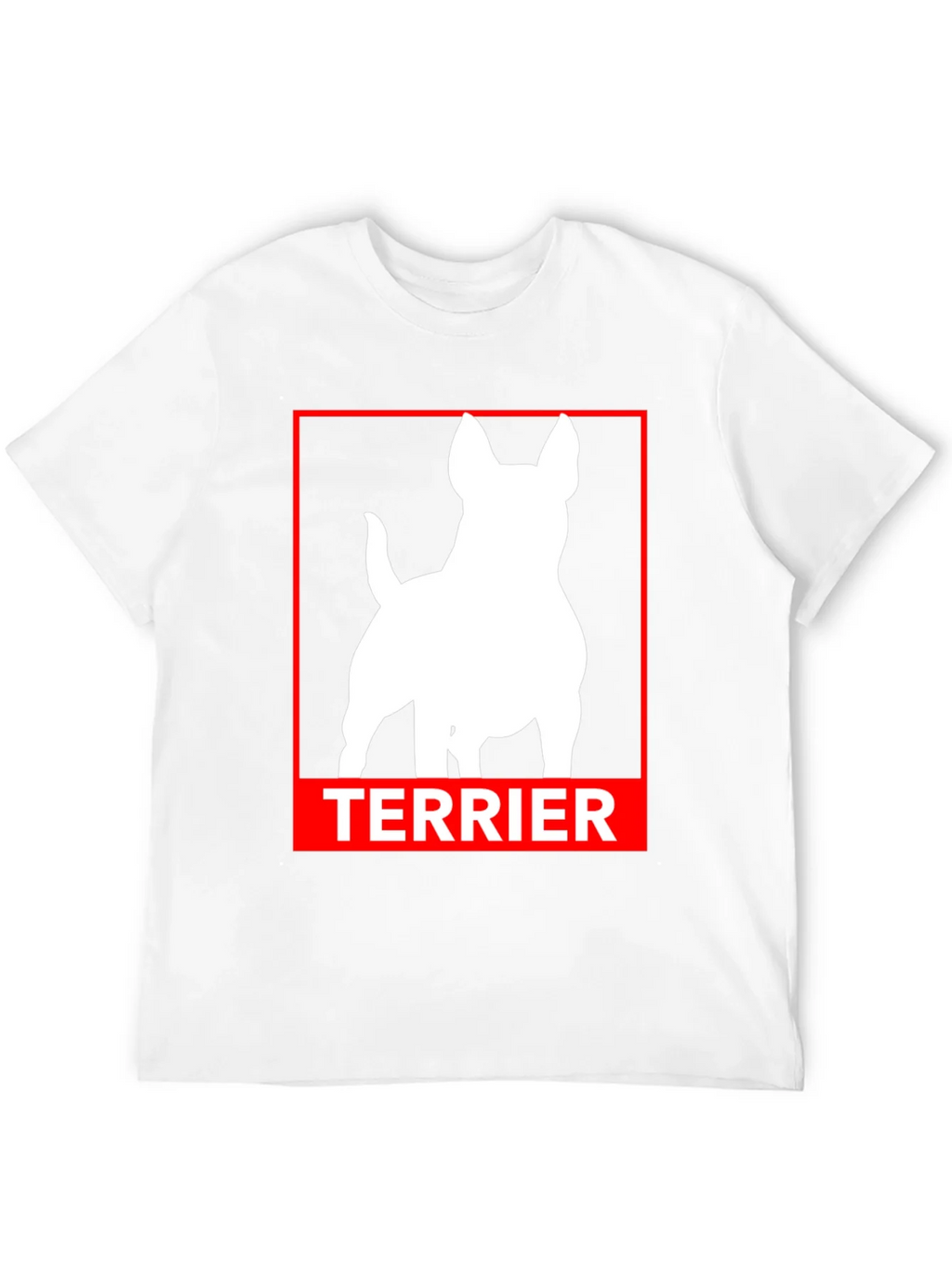 Terrier Dog Silhouette Graphic Tee product image 10