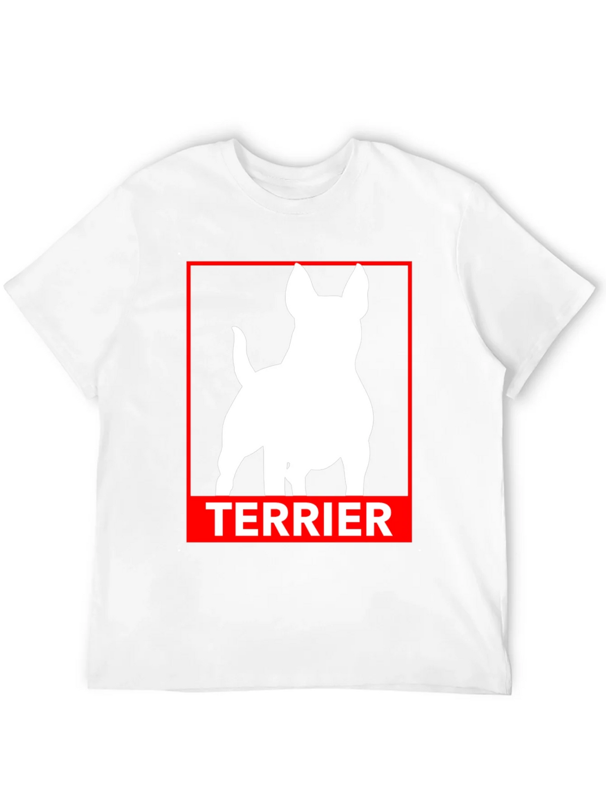 Terrier Dog Silhouette Graphic Tee product image 10