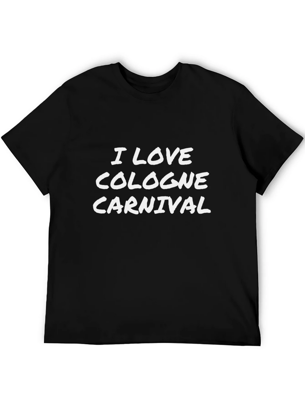 I Love Cologne Carnival Black T-Shirt product image 3