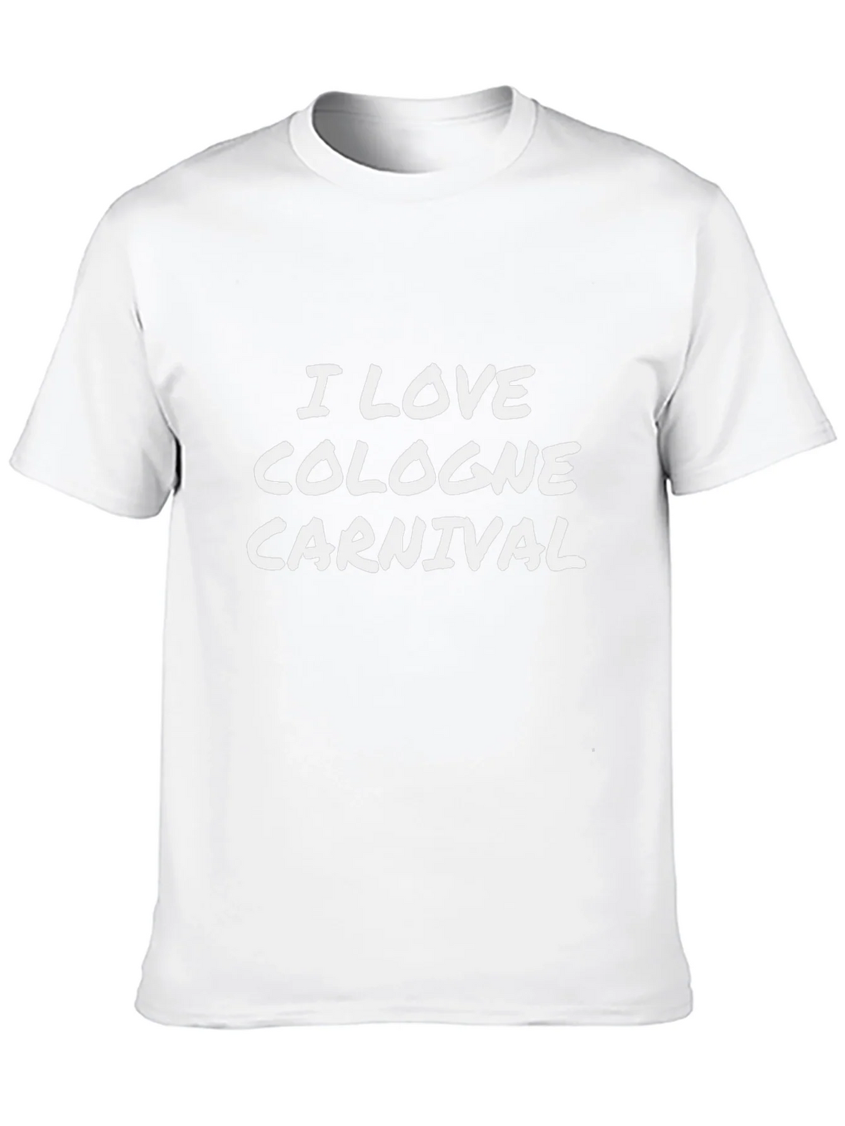 I Love Cologne Carnival Black T-Shirt product image 7