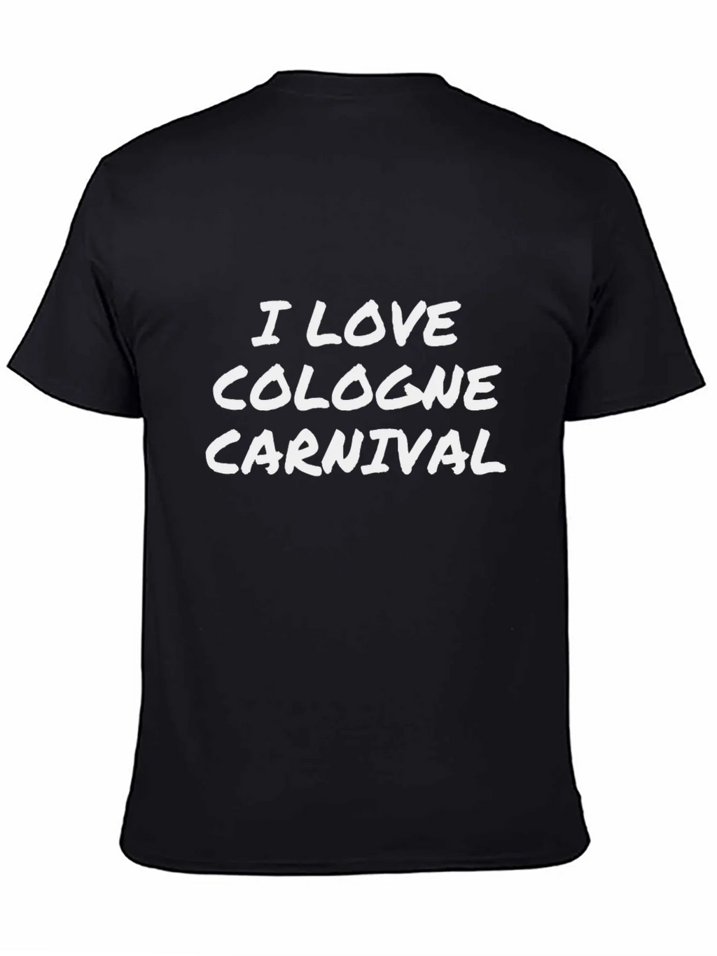 I Love Cologne Carnival Black T-Shirt product image 2