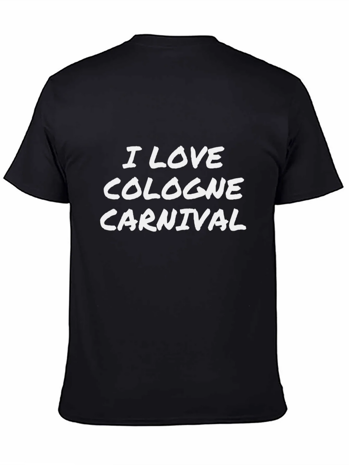 I Love Cologne Carnival Black T-Shirt product image 2