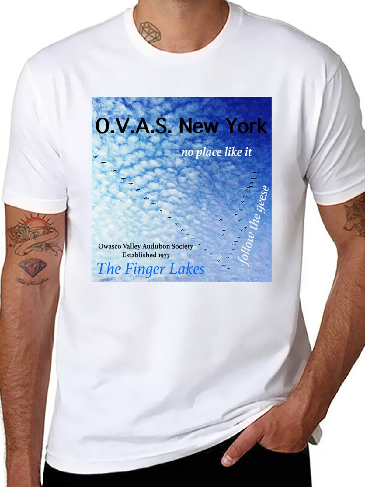 OVAS New York T-Shirt - Finger Lakes Audubon Society Tee product image 7