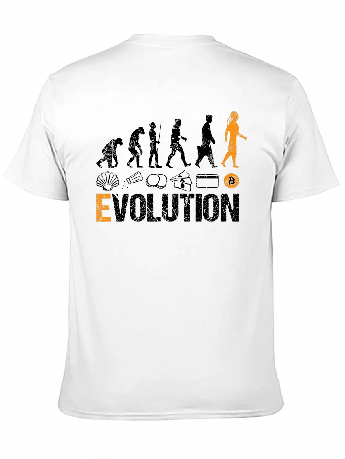 Bitcoin Evolution Black T-Shirt product image 10