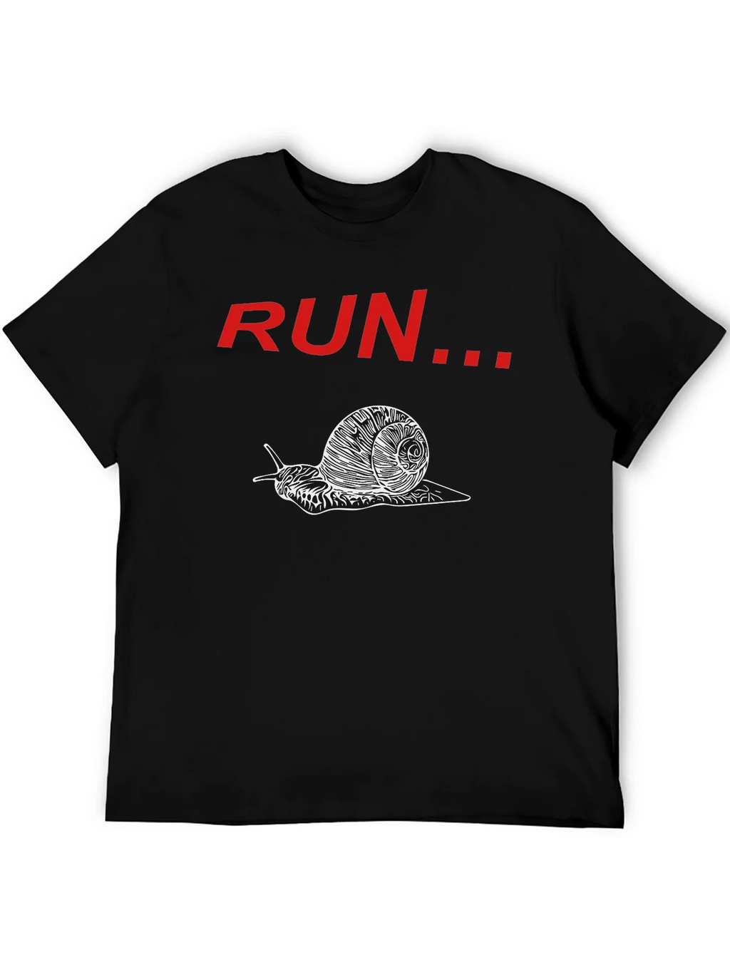 Snail Run Graphic Tee - Slow & Steady Wins product image 5