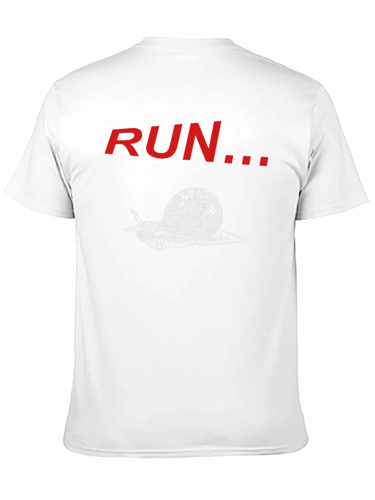 Snail Run Graphic Tee - Slow & Steady Wins product image 10