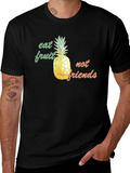 Eat Fruit Not Friends Pineapple Graphic Tee product image 1